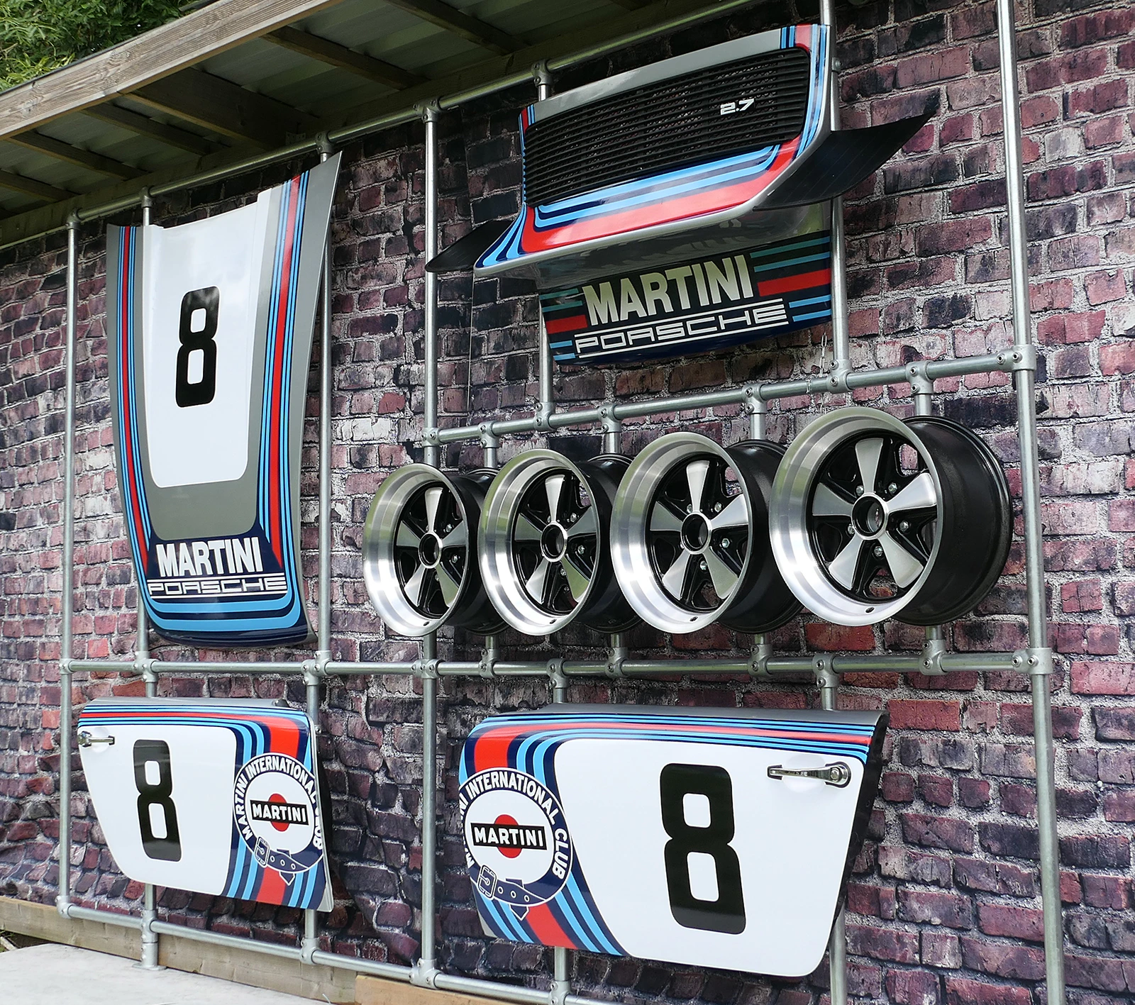 1973 MARTINI PORSCHE 911 CARRERA RSR 'R6' TRIBUTE DISPLAY for sale by ...