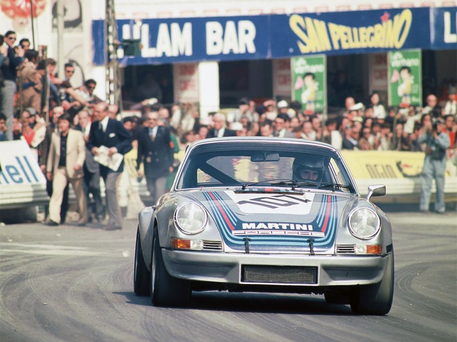 1973 MARTINI PORSCHE 911 CARRERA RSR 'R6' TRIBUTE DISPLAY for sale by ...
