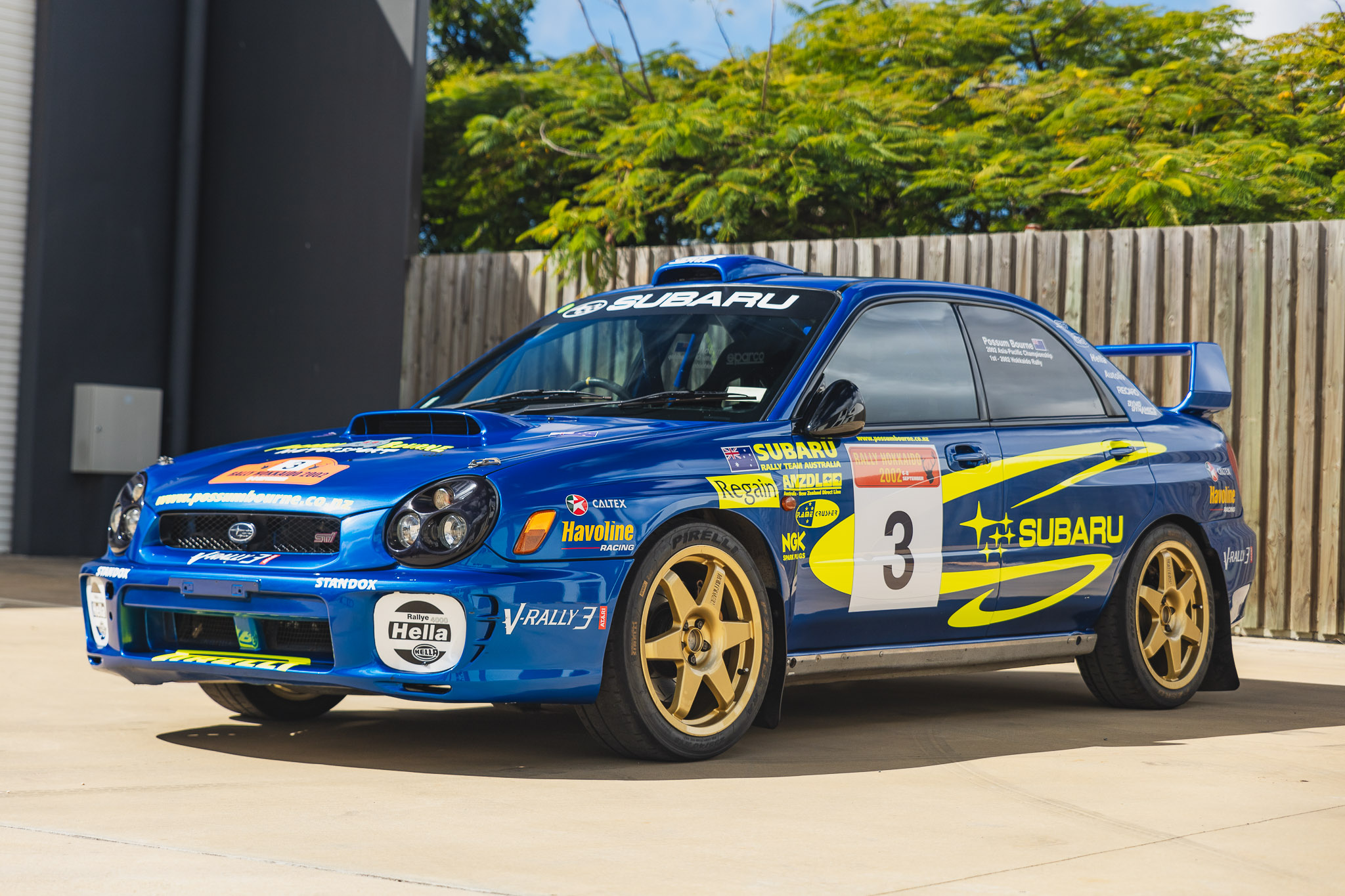 2001 SUBARU IMPREZA RALLY CAR - EX-POSSUM BOURNE