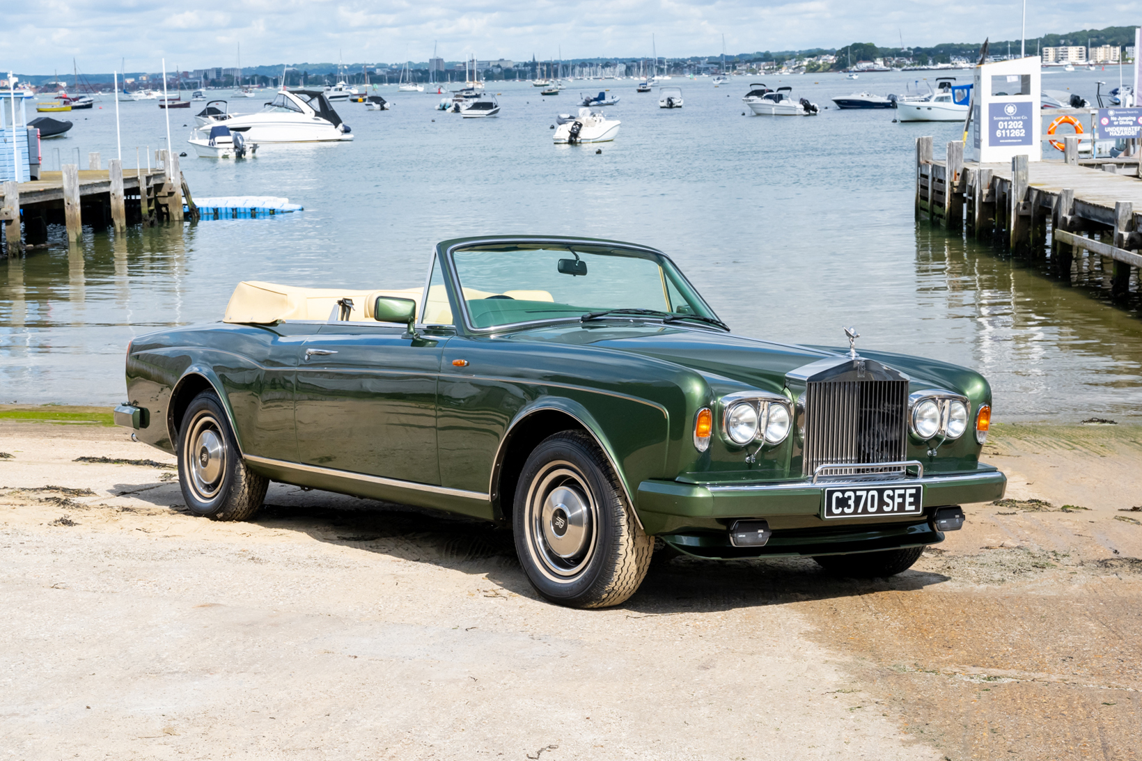 1986 ROLLS-ROYCE CORNICHE II CONVERTIBLE - 16,274 MILES