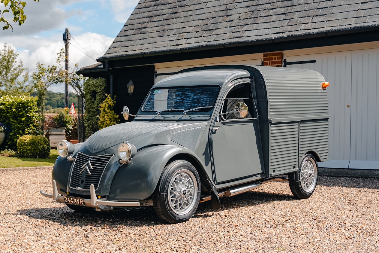Check out this all-electric Citroen 2CV van
