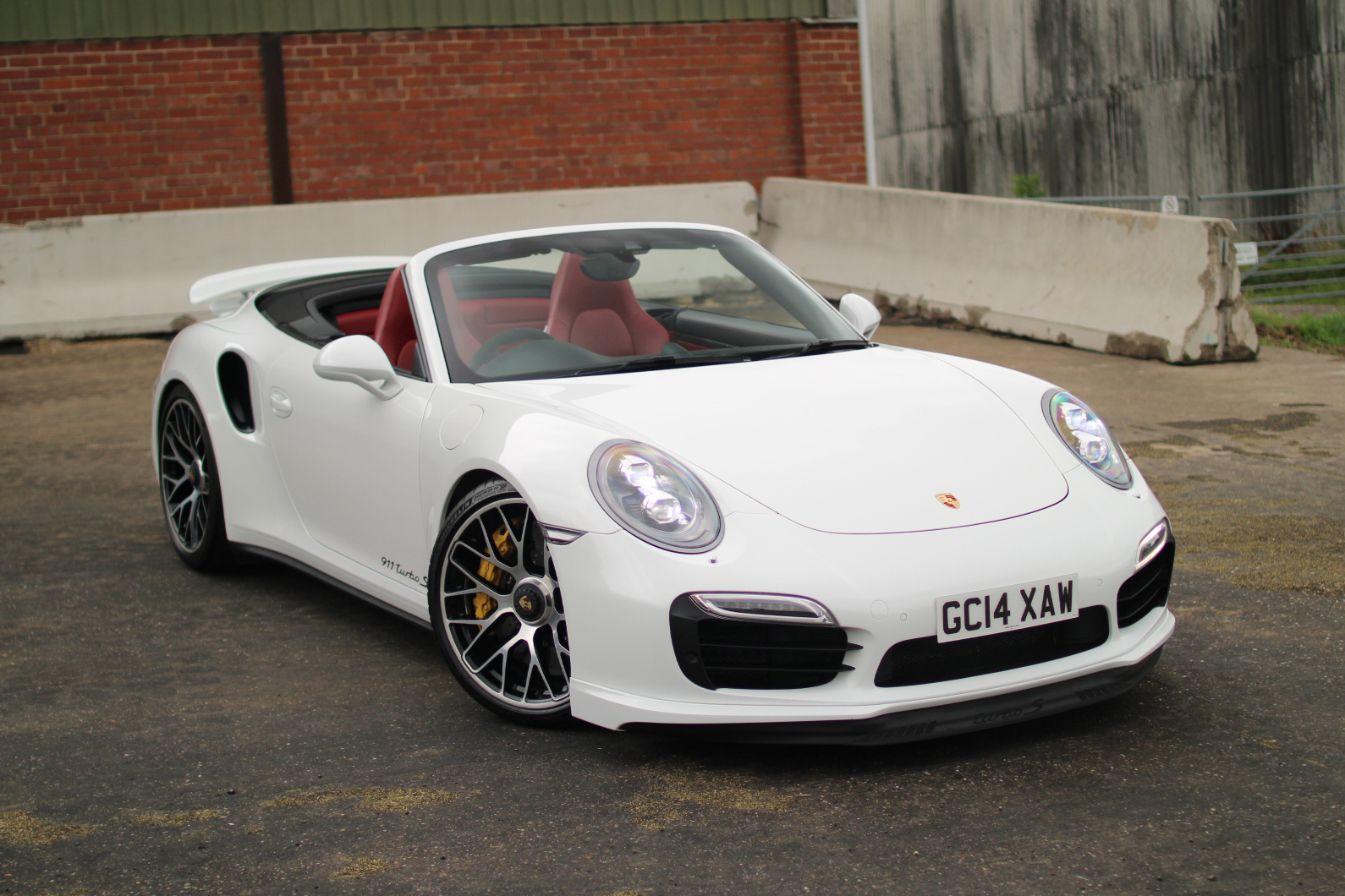 2014 PORSCHE 911 (991) TURBO S CABRIOLET