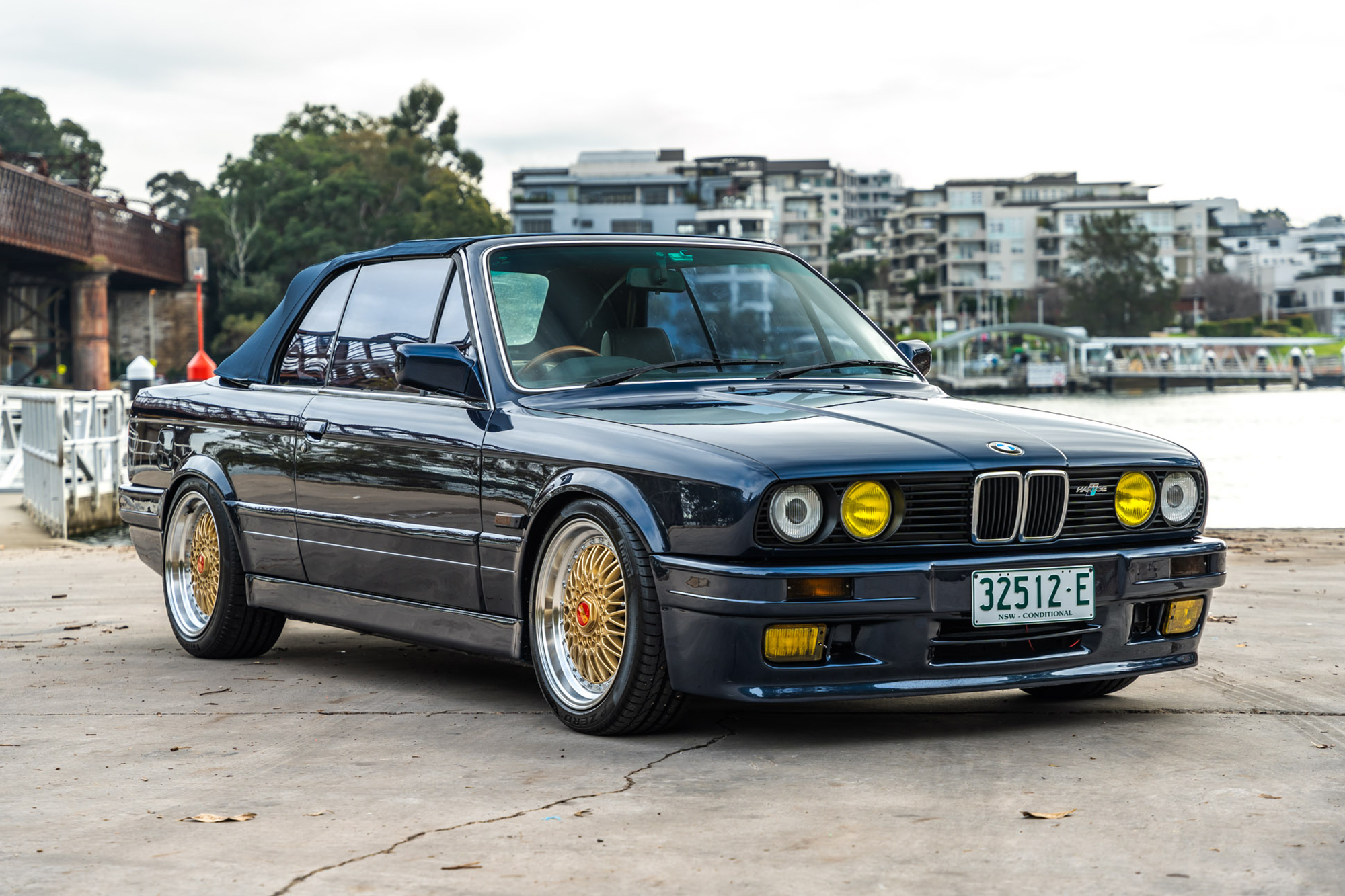 1988 BMW (E30) CONVERTIBLE - HARTGE 3.4 UPGRADE