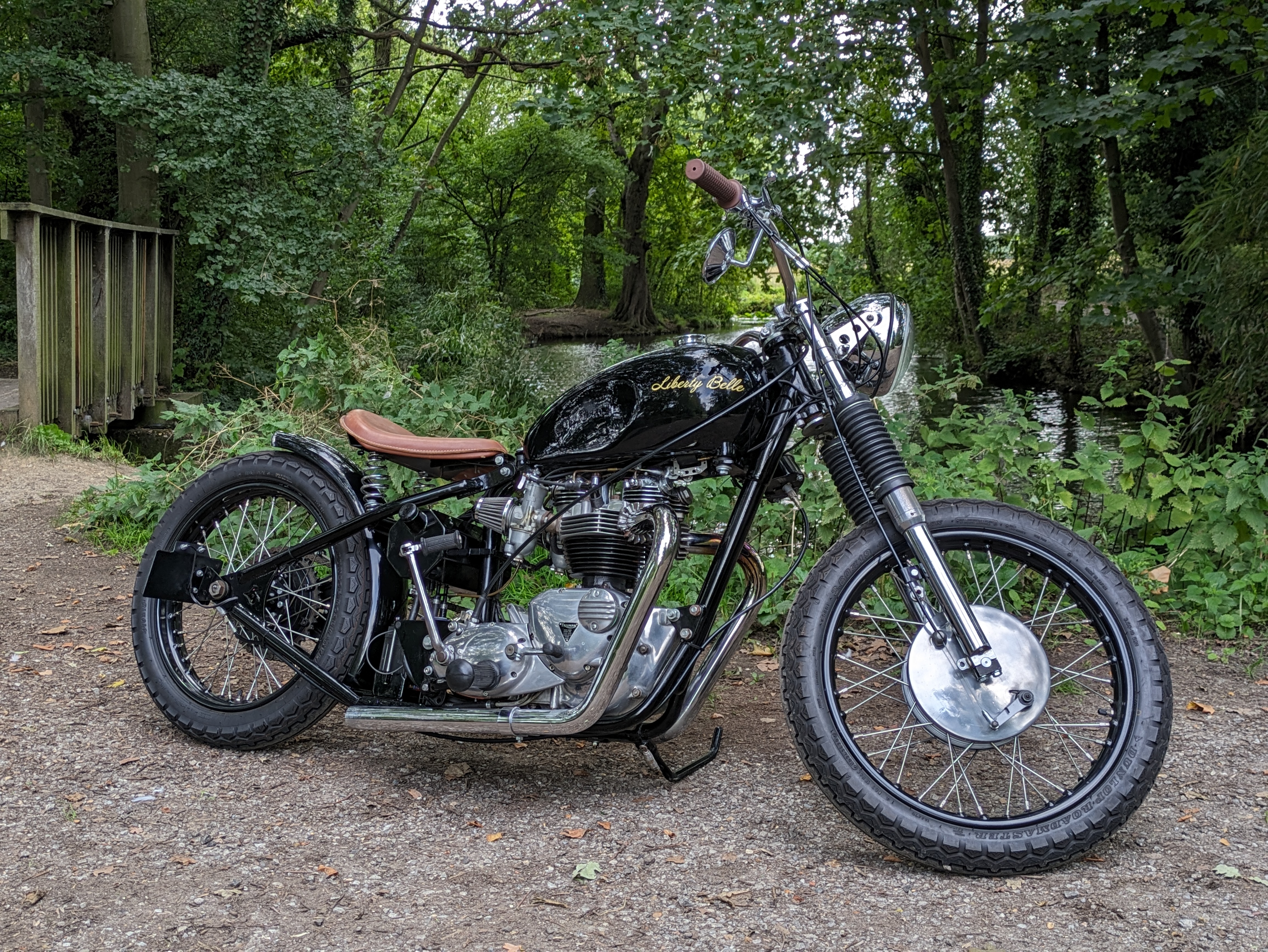 1966 TRIUMPH TR6 650 TROPHY CUSTOM for sale by auctionin Hornchurch ...