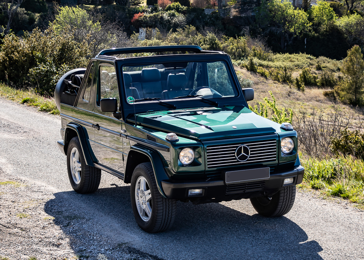 1998 MERCEDES BENZ W463 G500 CABRIOLET 13 891 KM for sale by