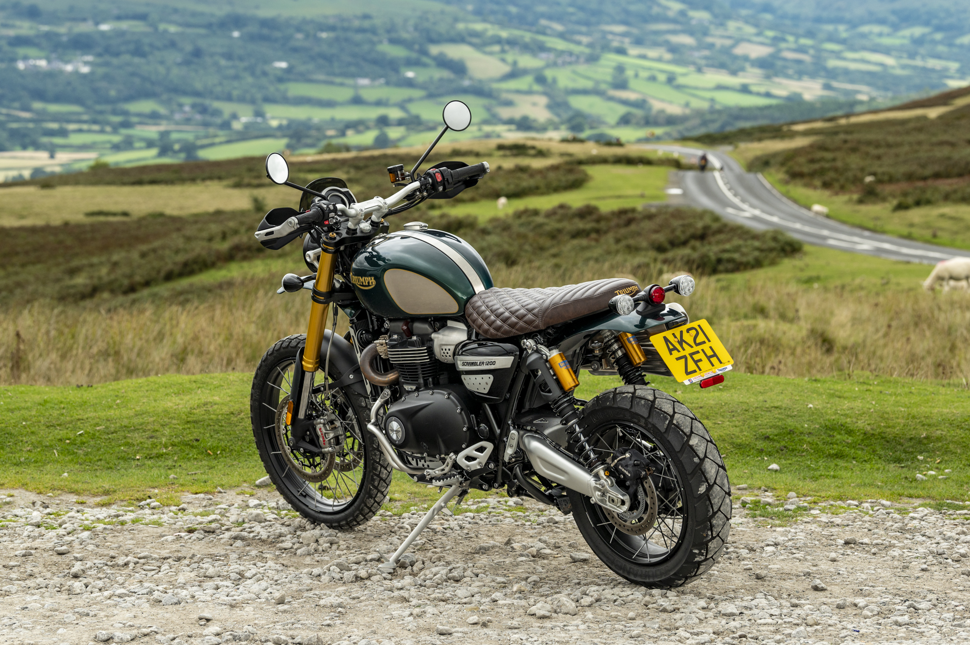 2021 TRIUMPH SCRAMBLER 1200 STEVE MCQUEEN for sale by auctionin Ebbw
