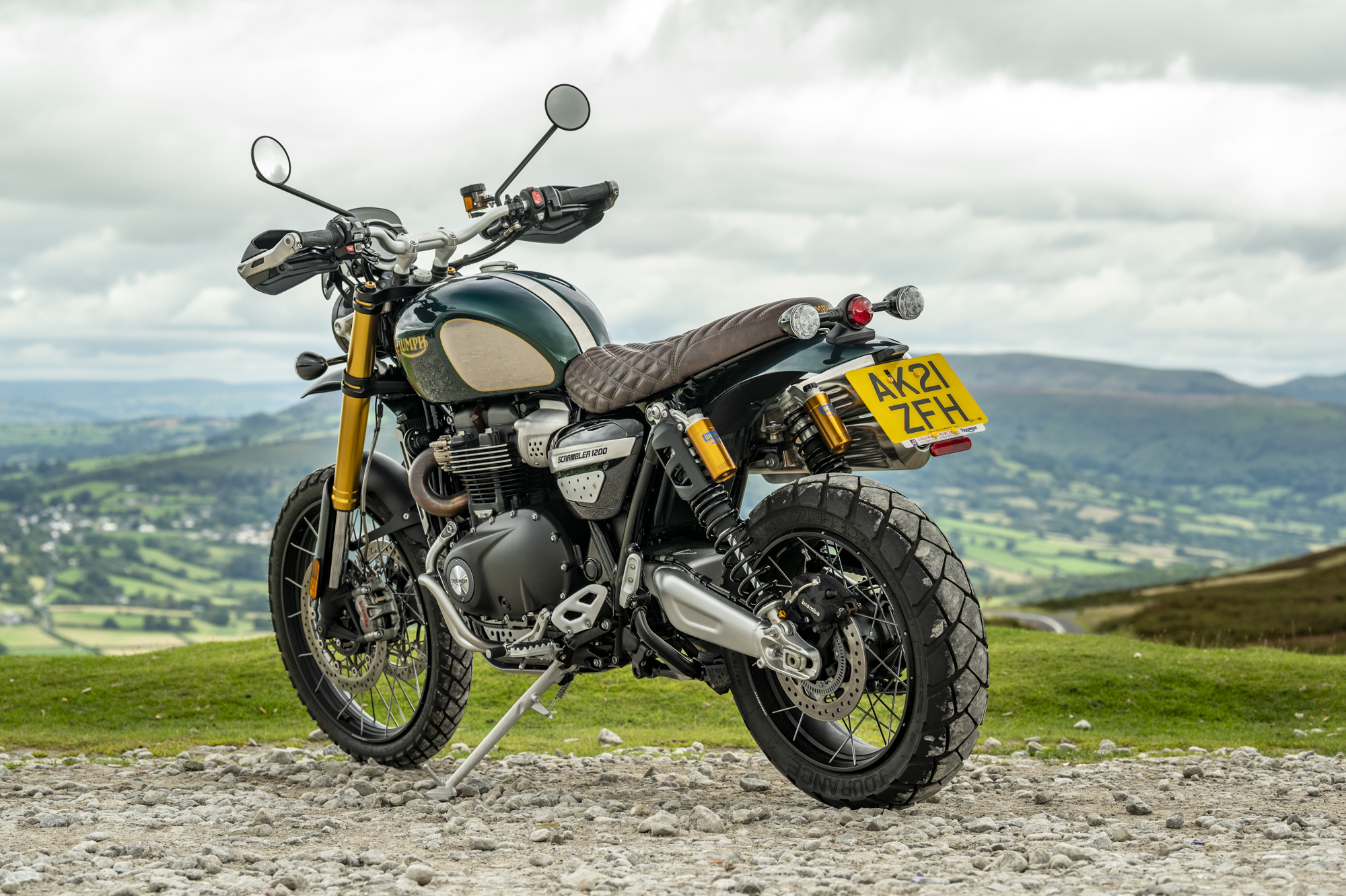 2021 TRIUMPH SCRAMBLER 1200 STEVE MCQUEEN for sale by auctionin Ebbw