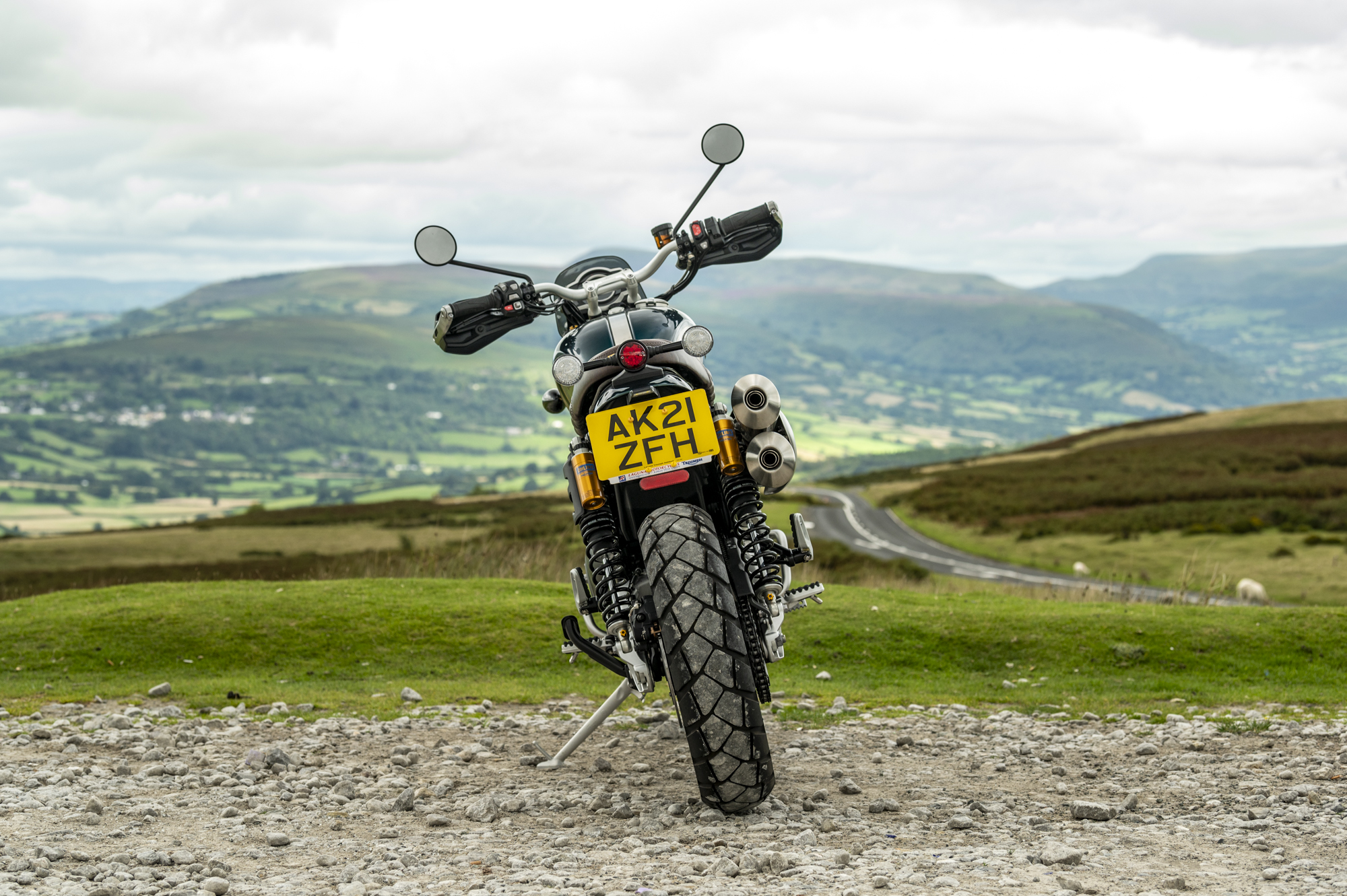 2021 TRIUMPH SCRAMBLER 1200 STEVE MCQUEEN for sale by auctionin Ebbw