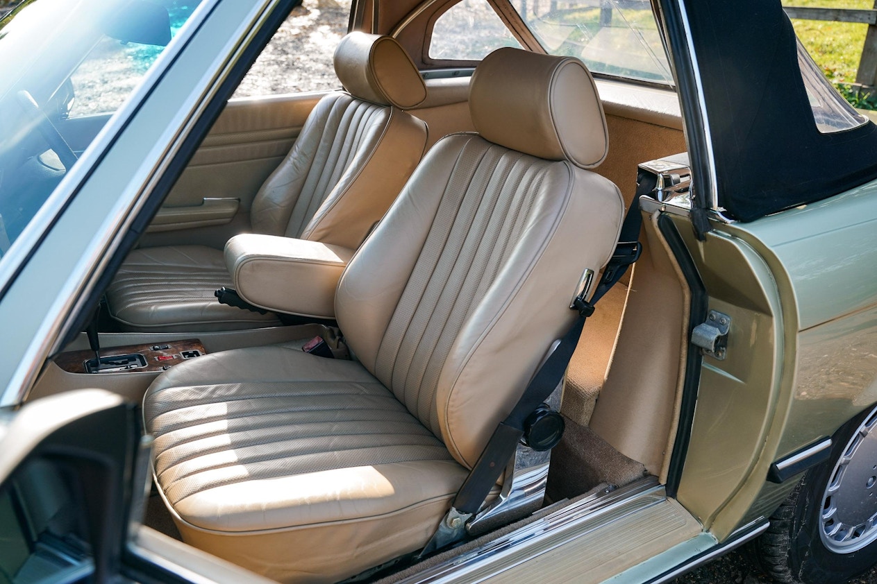 R107 SL Interior : Mercedes R107 Seat Base Foam Cushion