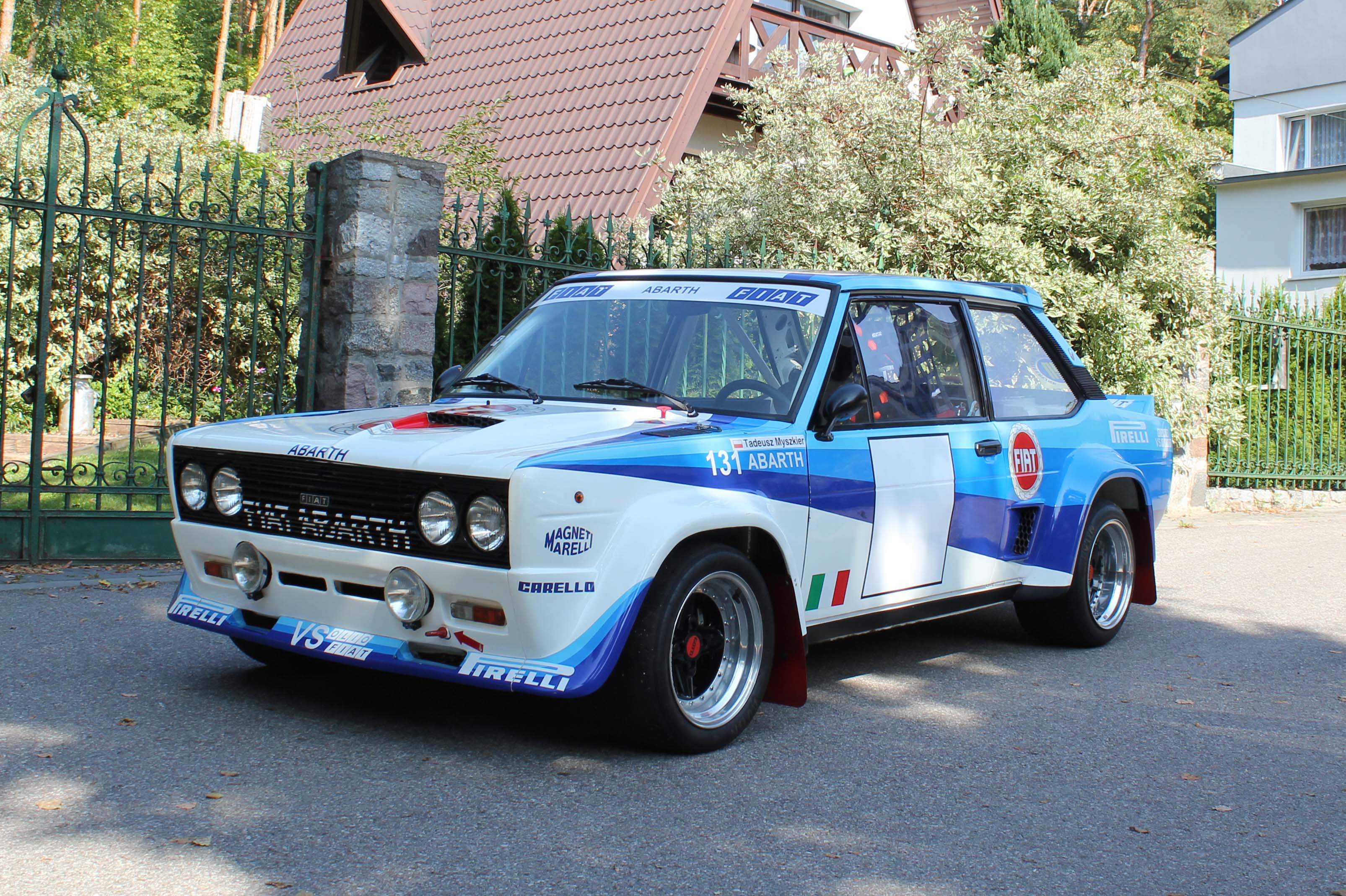 1978 Fiat 131 Abarth Tribute - Rally Car