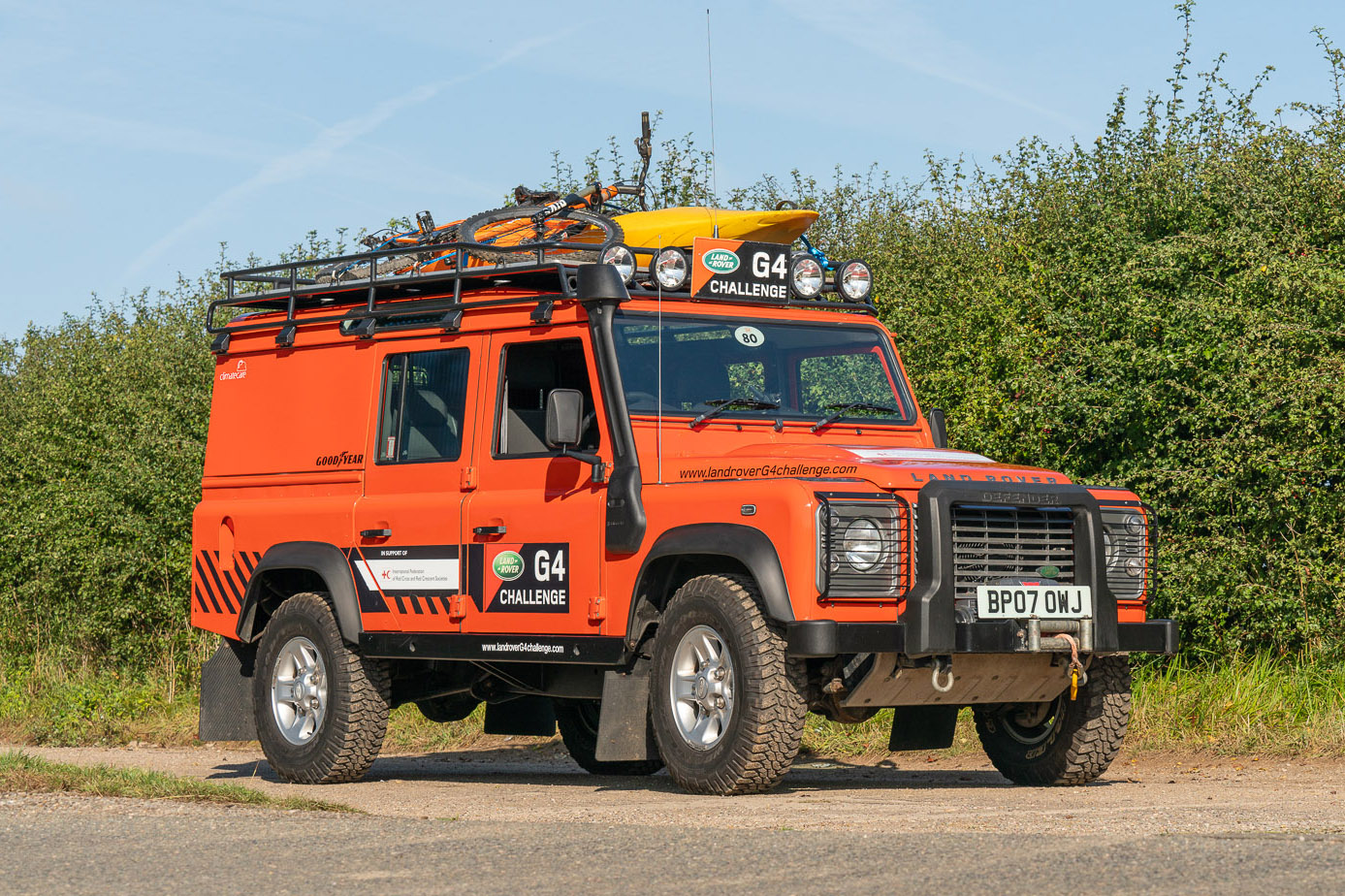 2007 Land Rover Defender 110 XS Utility - G4 Challenge