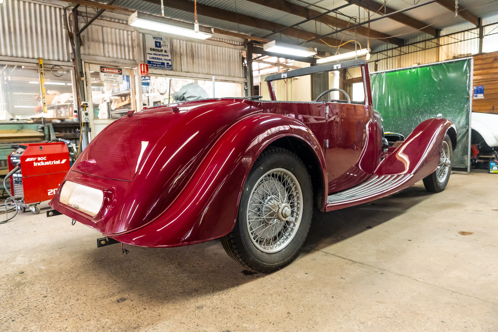 1937 Alvis Speed 25 Drop Head Coupe - Project for sale by auction in ...