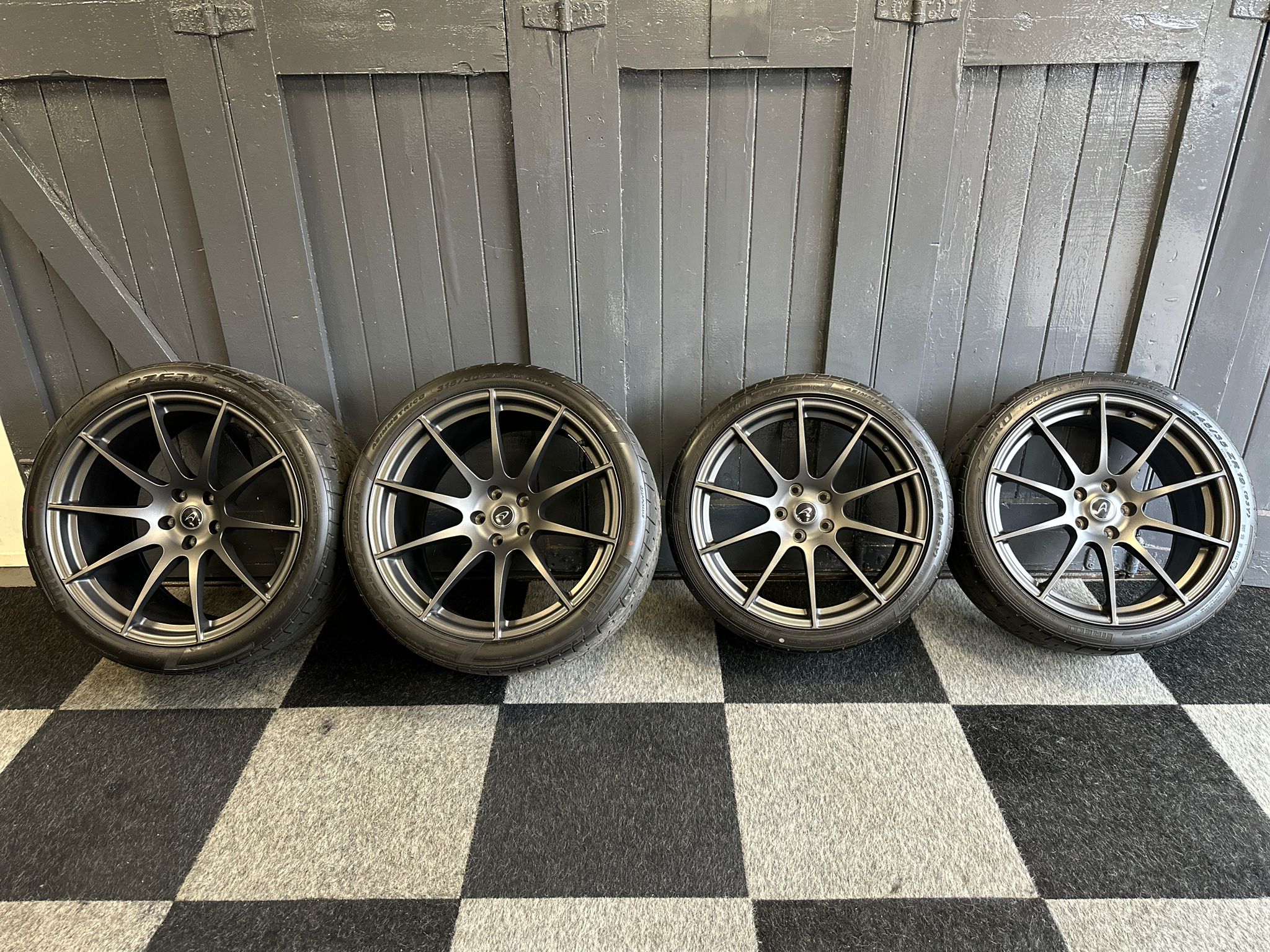 Set of Mclaren P1 Wheels And Tyres for sale by auction in Worcester ...