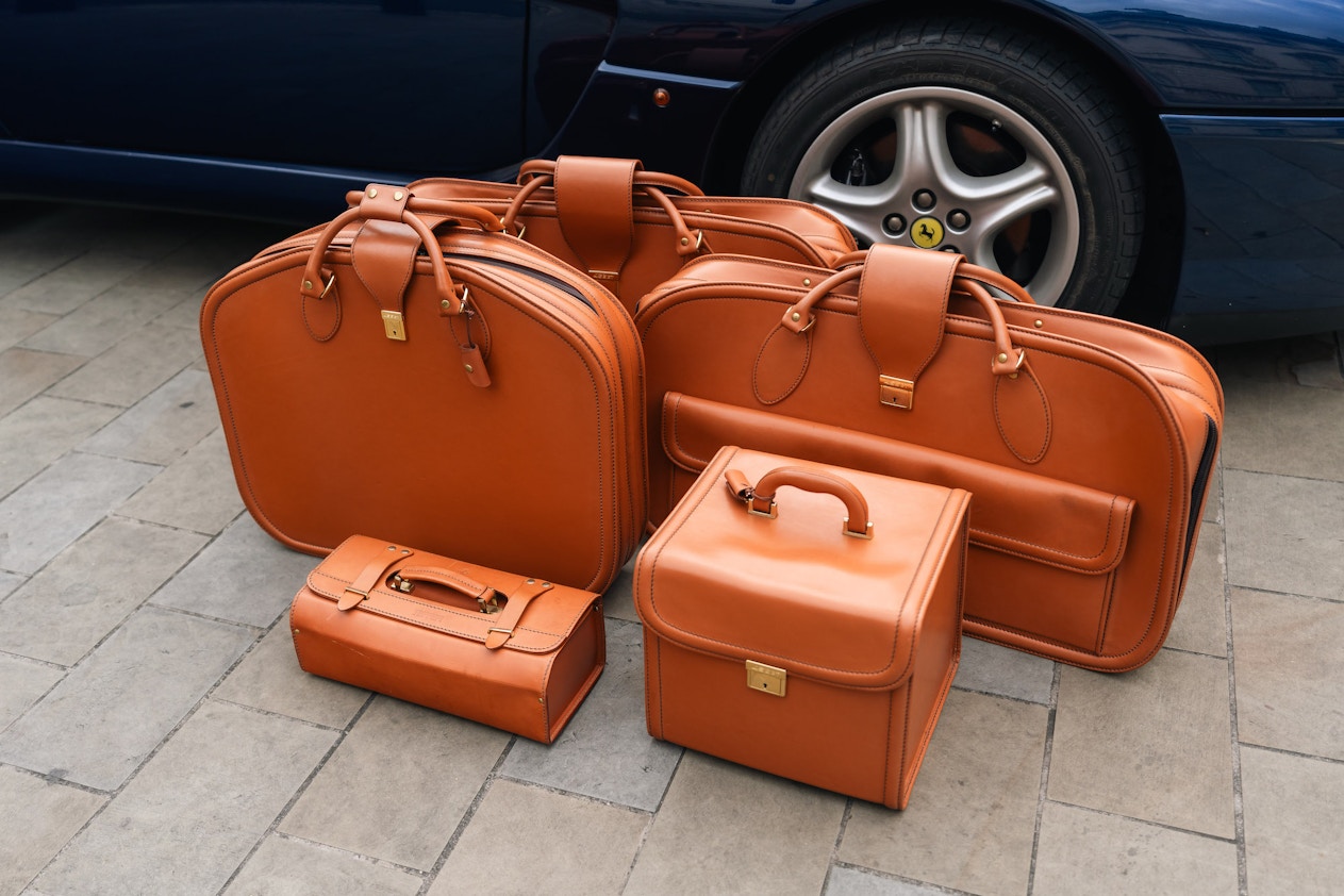 Schedoni Luggage For Ferrari 456 & Tool Kit for sale by auction in London,  United Kingdom