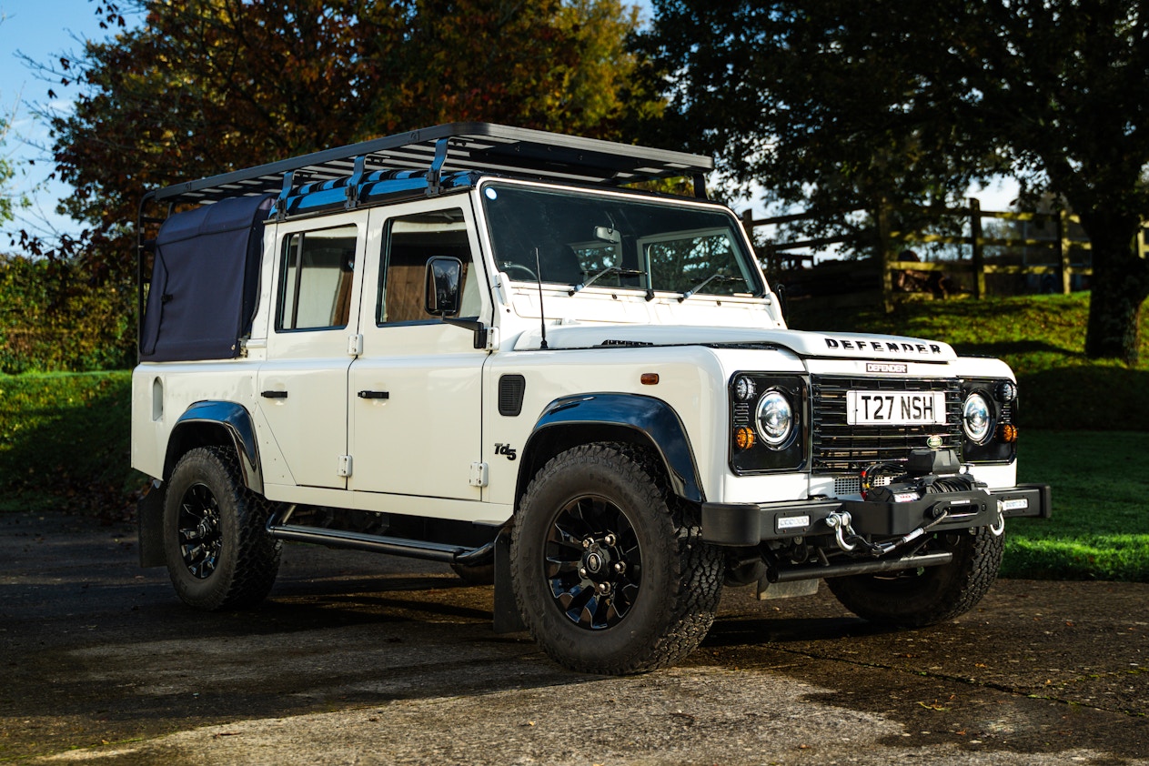 2004 Land Rover Defender 110 TD5 Double Cab Pick Up for sale by auction in  Totnes, Devon, United Kingdom