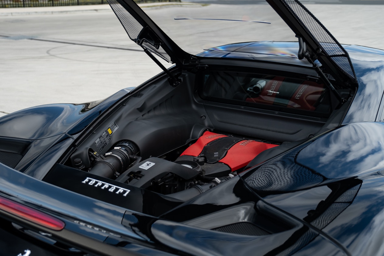 Ferrari 458 Twin Turbo Engine 3D model