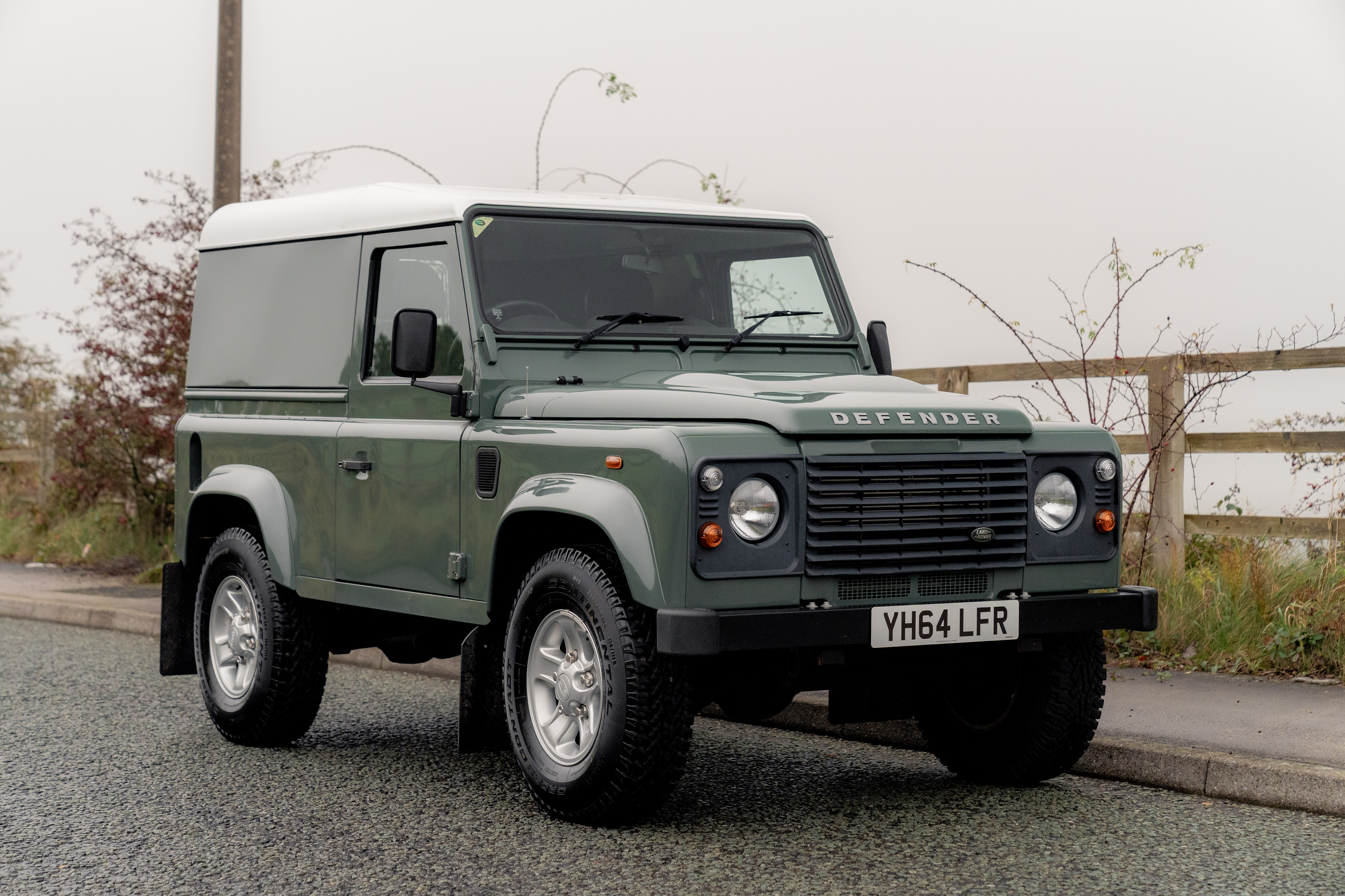 2014 Land Rover Defender 90 Hard Top 13,259 Miles VAT Q for sale by
