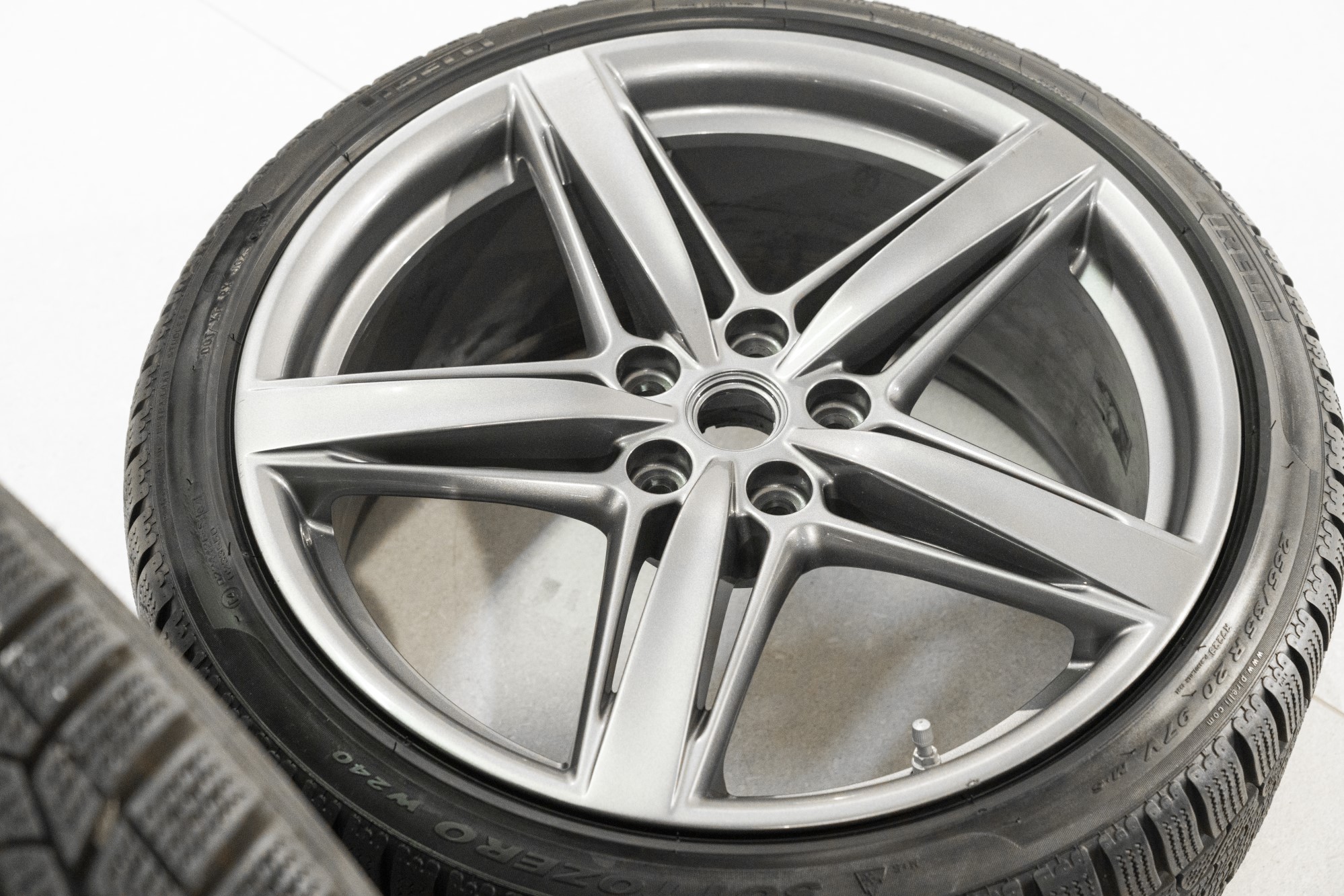 Set of Ferrari F12 Berlinetta Wheels and Winter Tyres For Sale by
