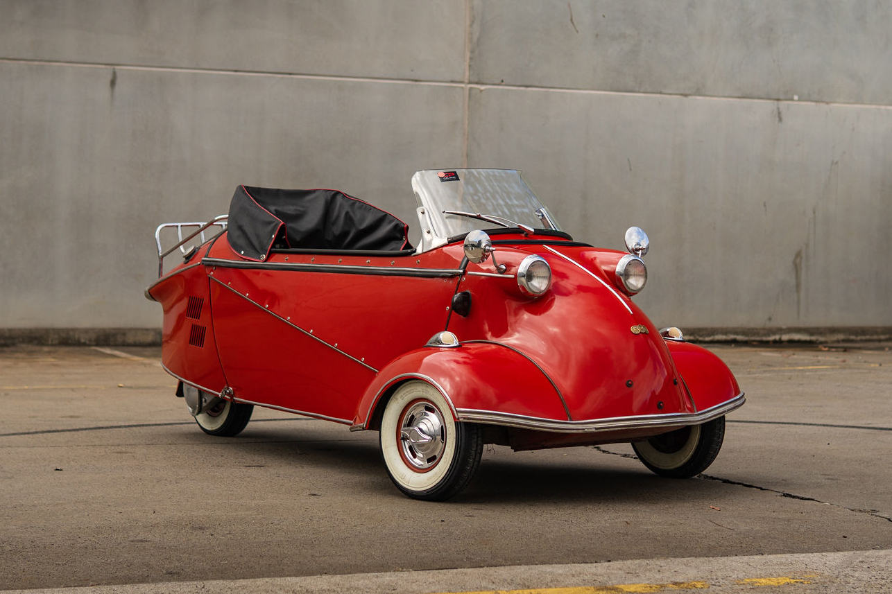 1958 Messerschmitt KR 201 Roadster and trailer