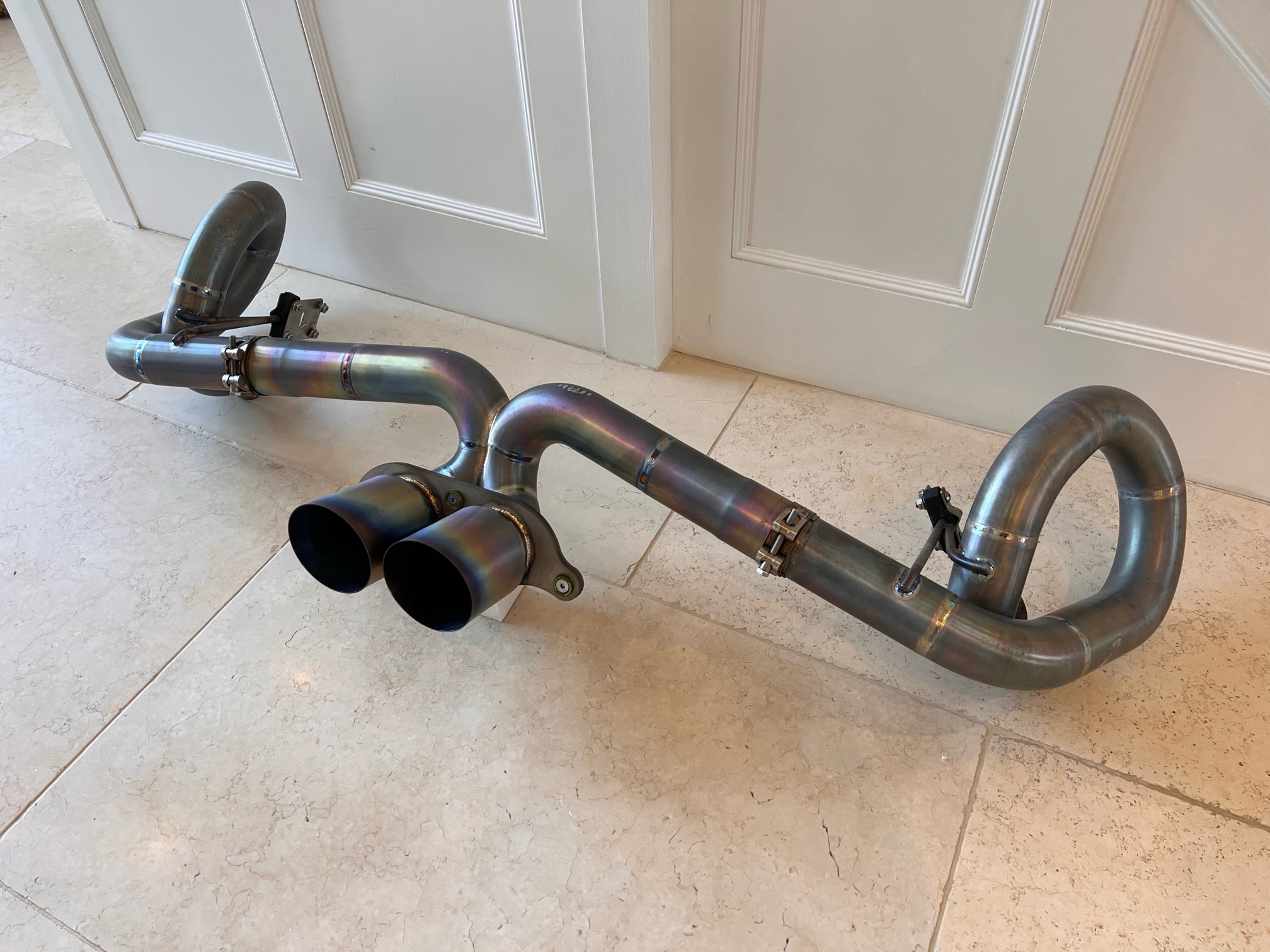 JCR Titanium Exhaust For Porsche 911 (991) GT3 for sale by auction in Abbots Bromley