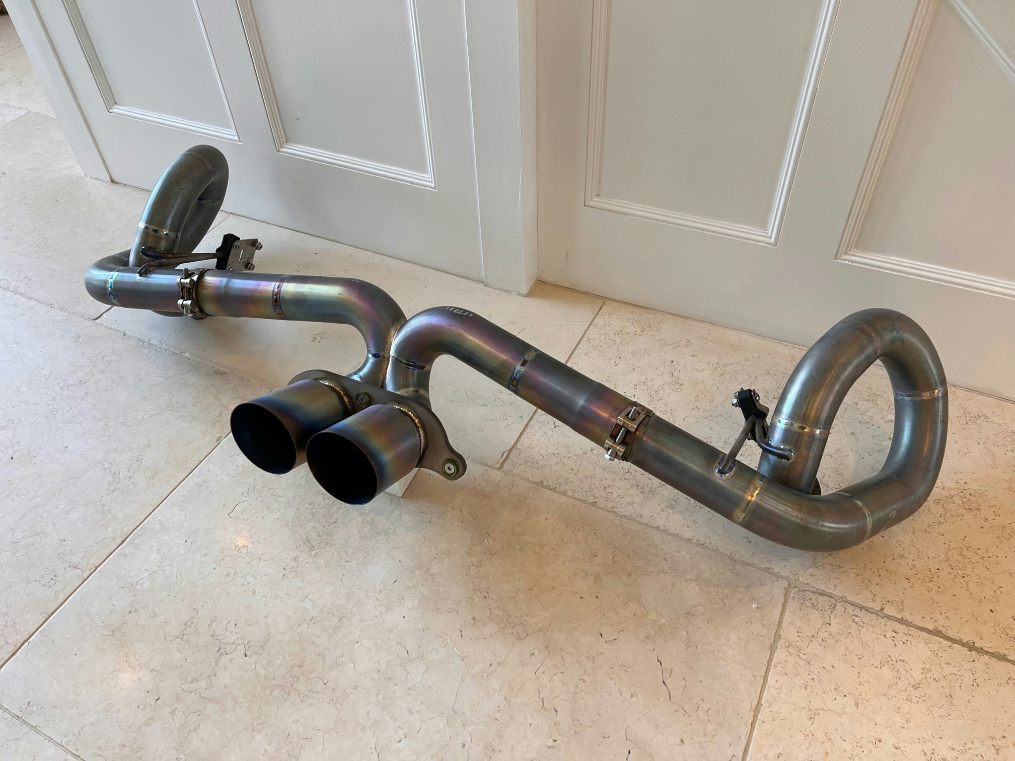 JCR Titanium Exhaust For Porsche 911 (991) GT3 for sale by auction in Abbots Bromley