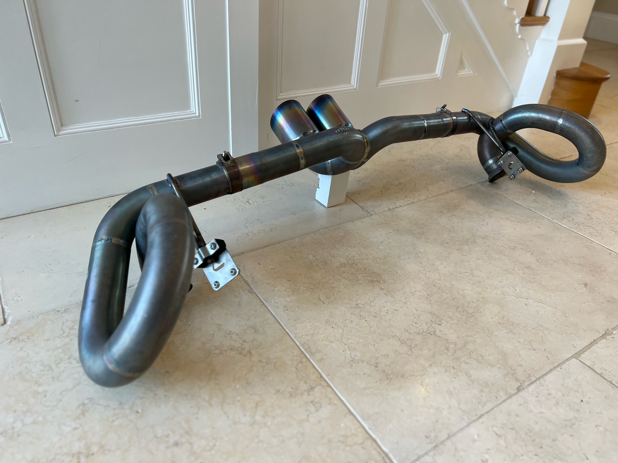 JCR Titanium Exhaust For Porsche 911 (991) GT3 for sale by auction in Abbots Bromley