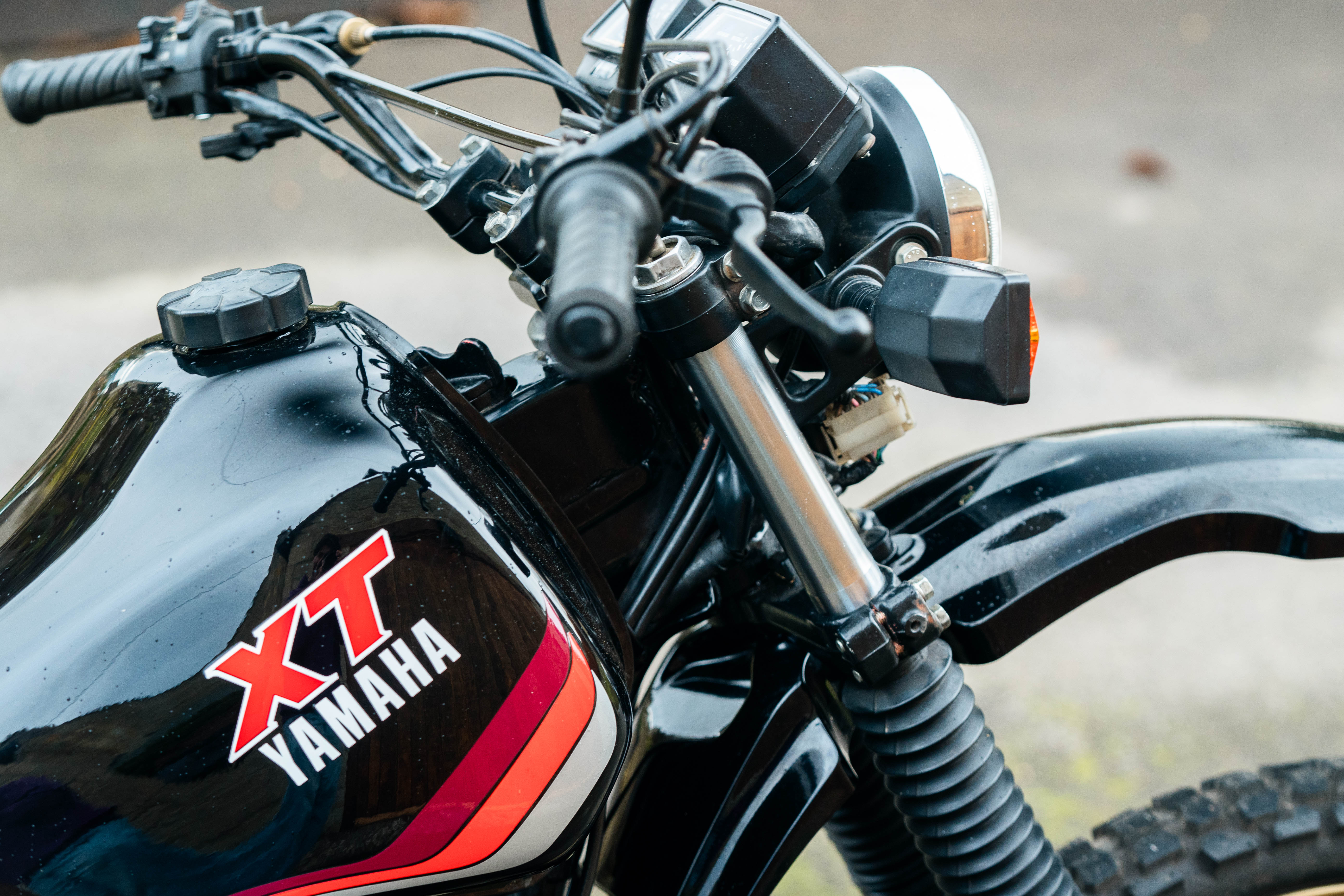 vorderrad kotflügel yamaha xt 550