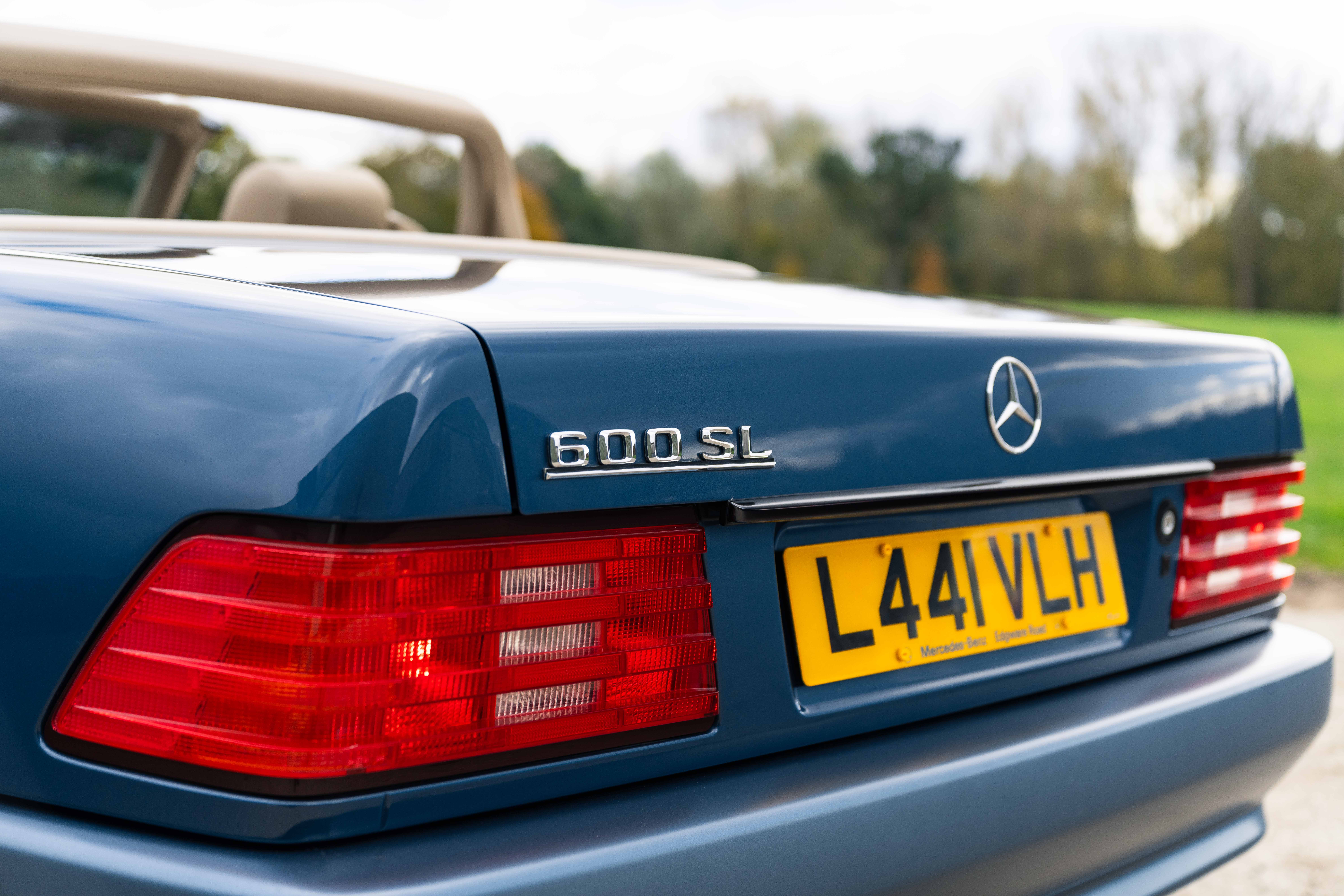 1993 Mercedes-Benz (R129) 600 SL - 5,913 miles for sale by auction in ...