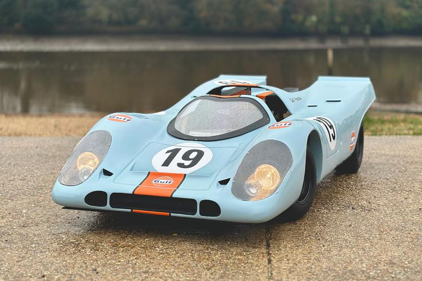 Porsche 917K Junior - Gulf Livery - Signed By Richard Attwood