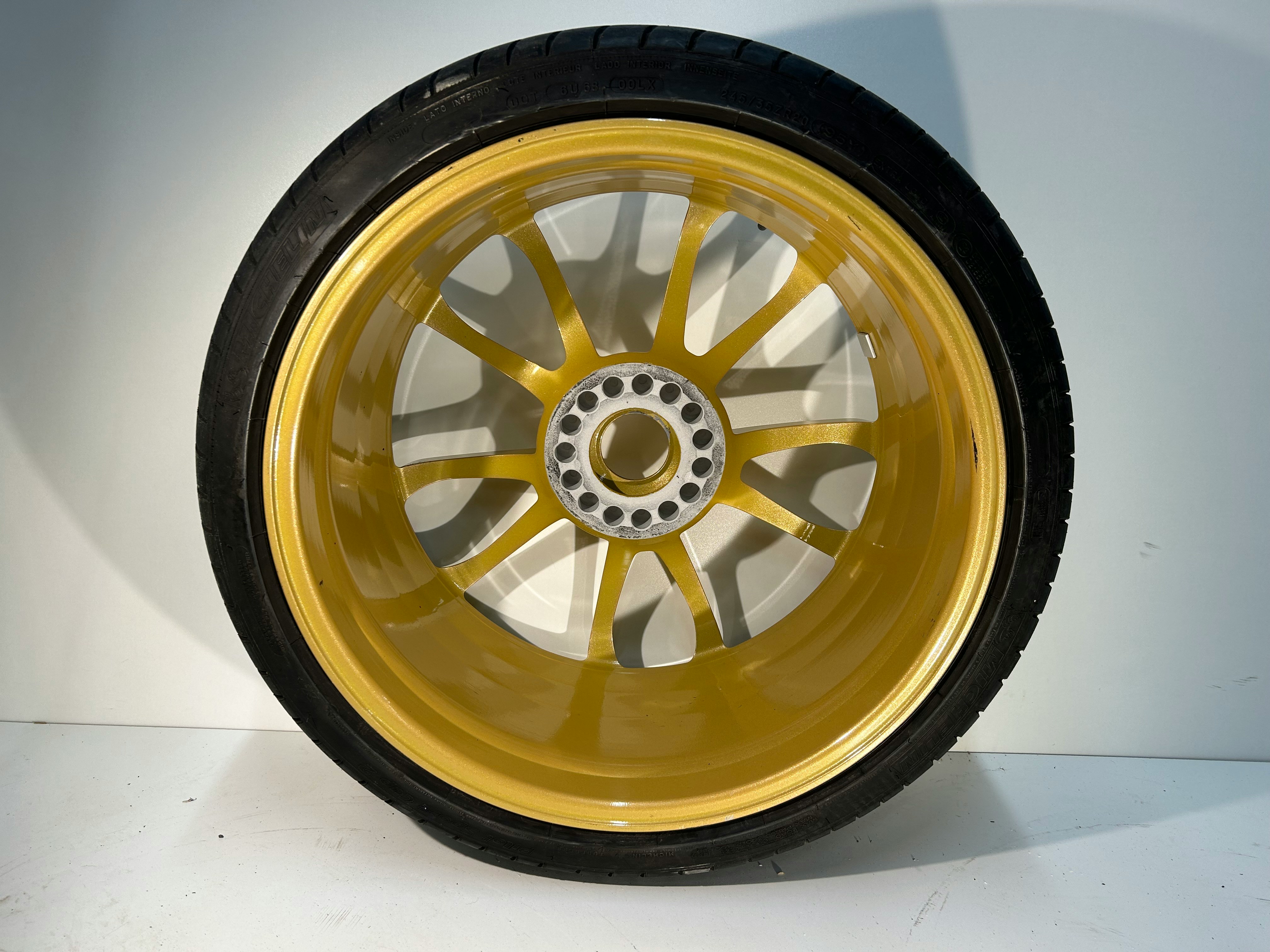 Set of Porsche 911 (991.2) GT3 Wheels and Tyres for sale by auction in