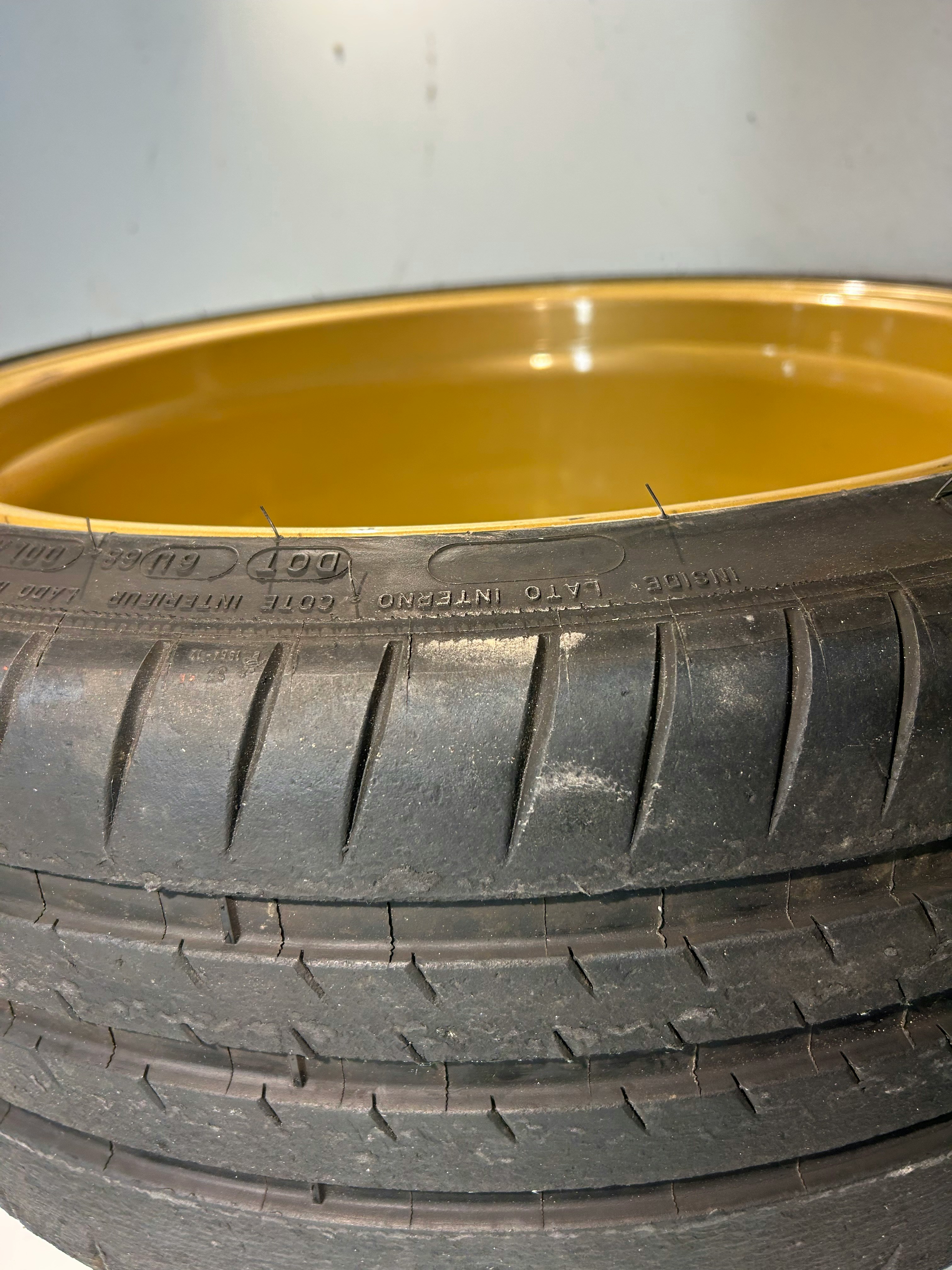 Set of Porsche 911 (991.2) GT3 Wheels and Tyres for sale by auction in