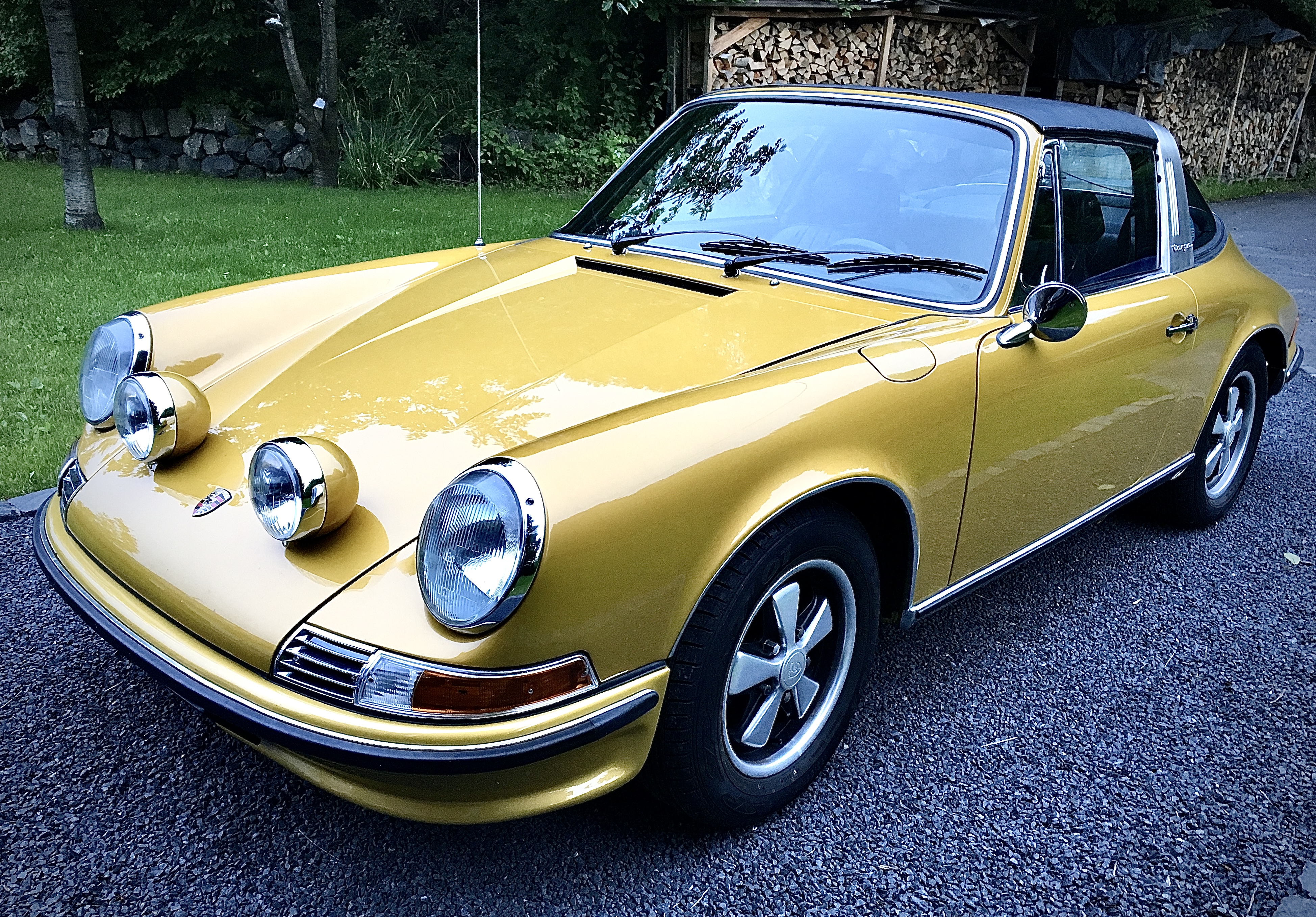 1972 Porsche 911 E 2.4 Targa - Ölklappe