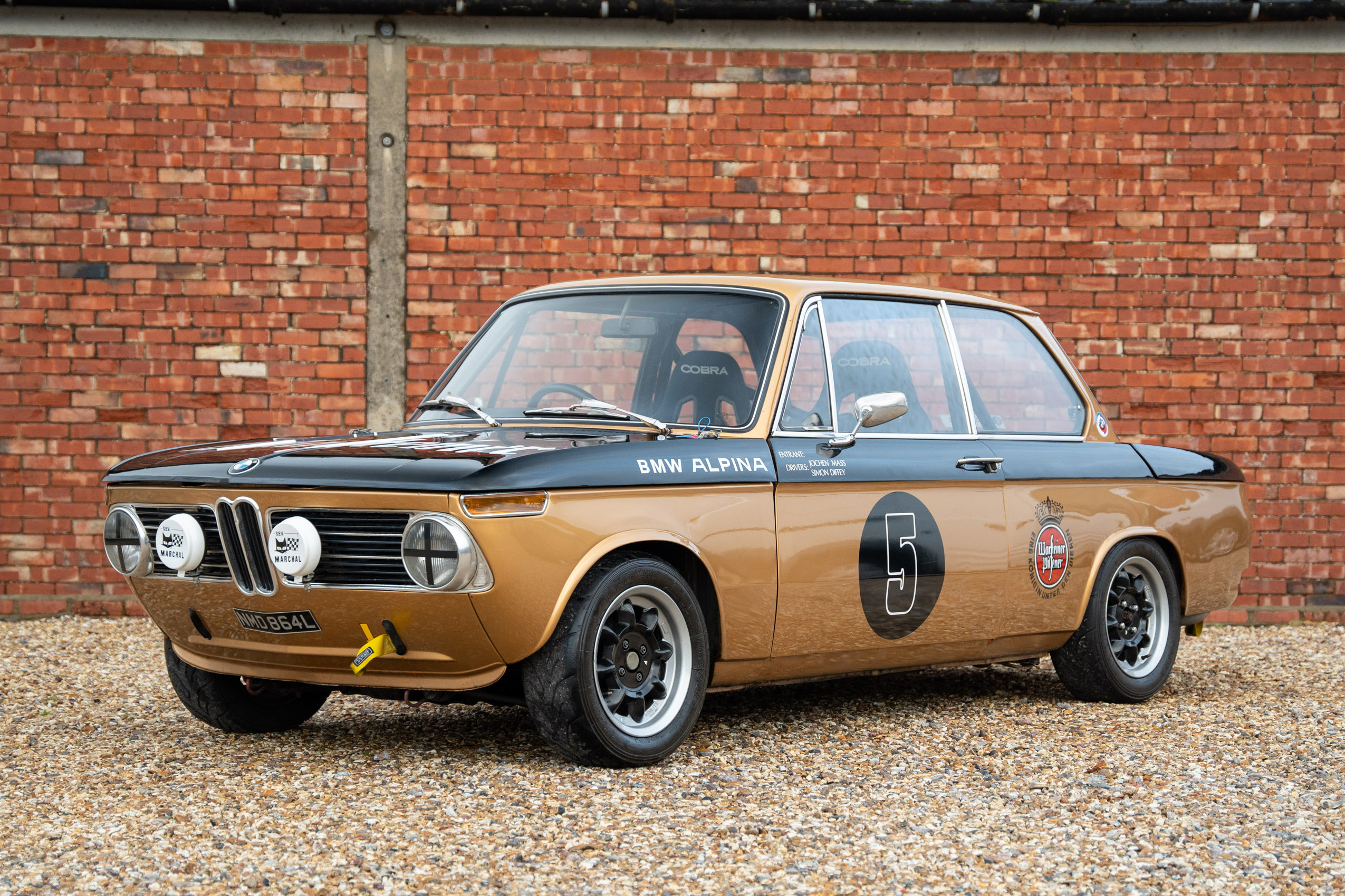 1972 BMW Alpina 2002 Race Car - ‘Gold Member’