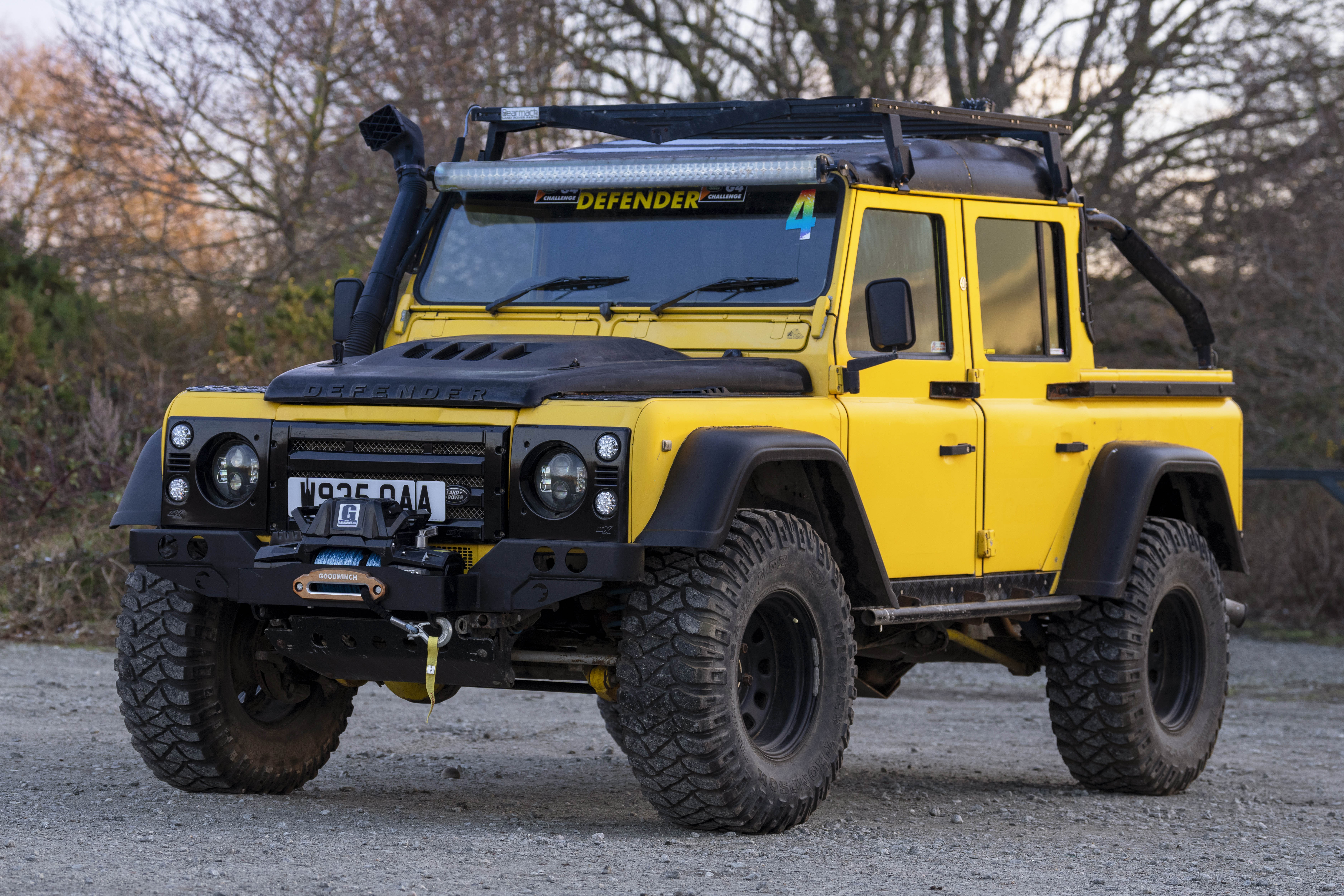 2000 Land Rover Defender 110 TD5 Double Cab Pick Up for sale by auction