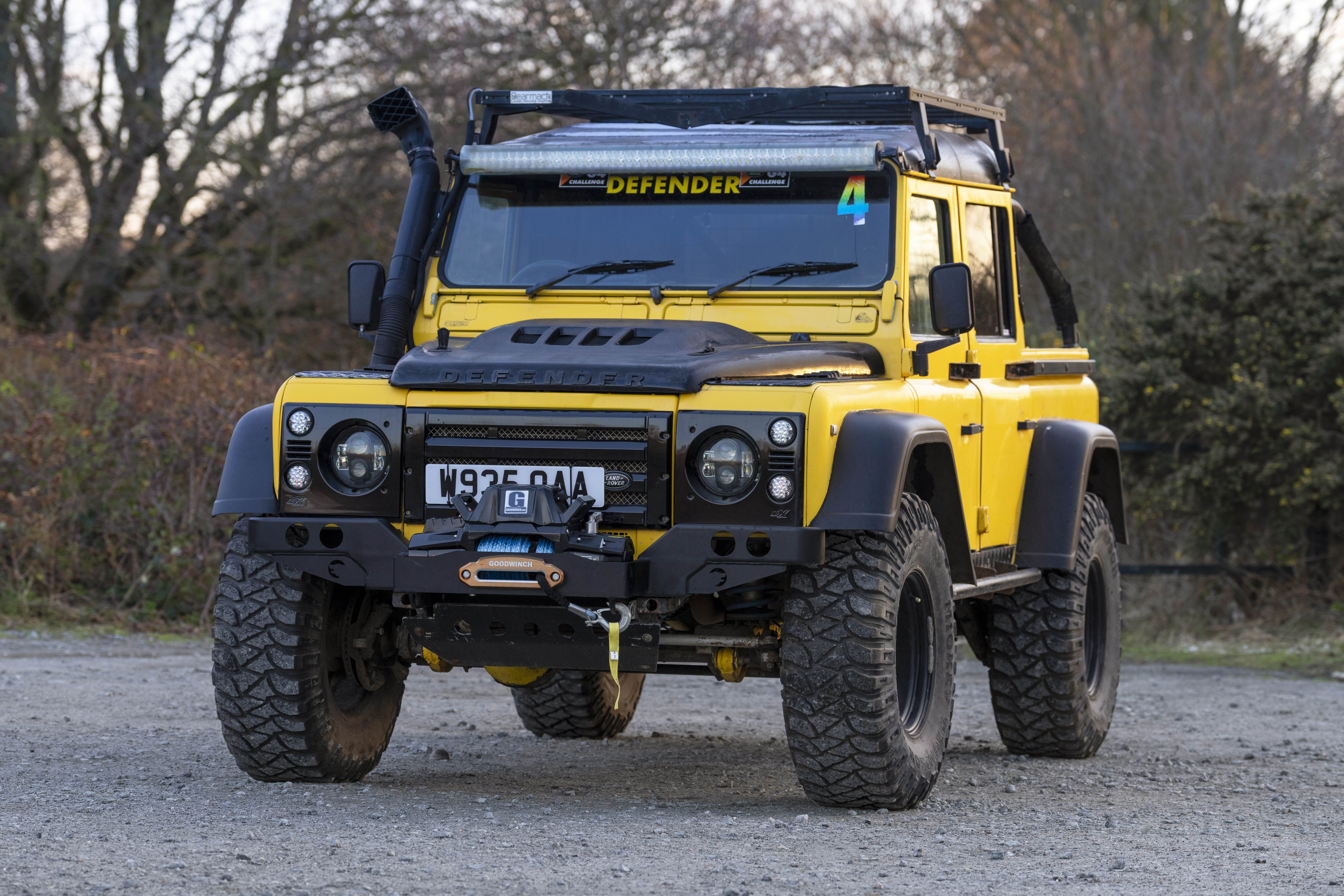 2000 Land Rover Defender 110 TD5 Double Cab Pick Up for sale by auction