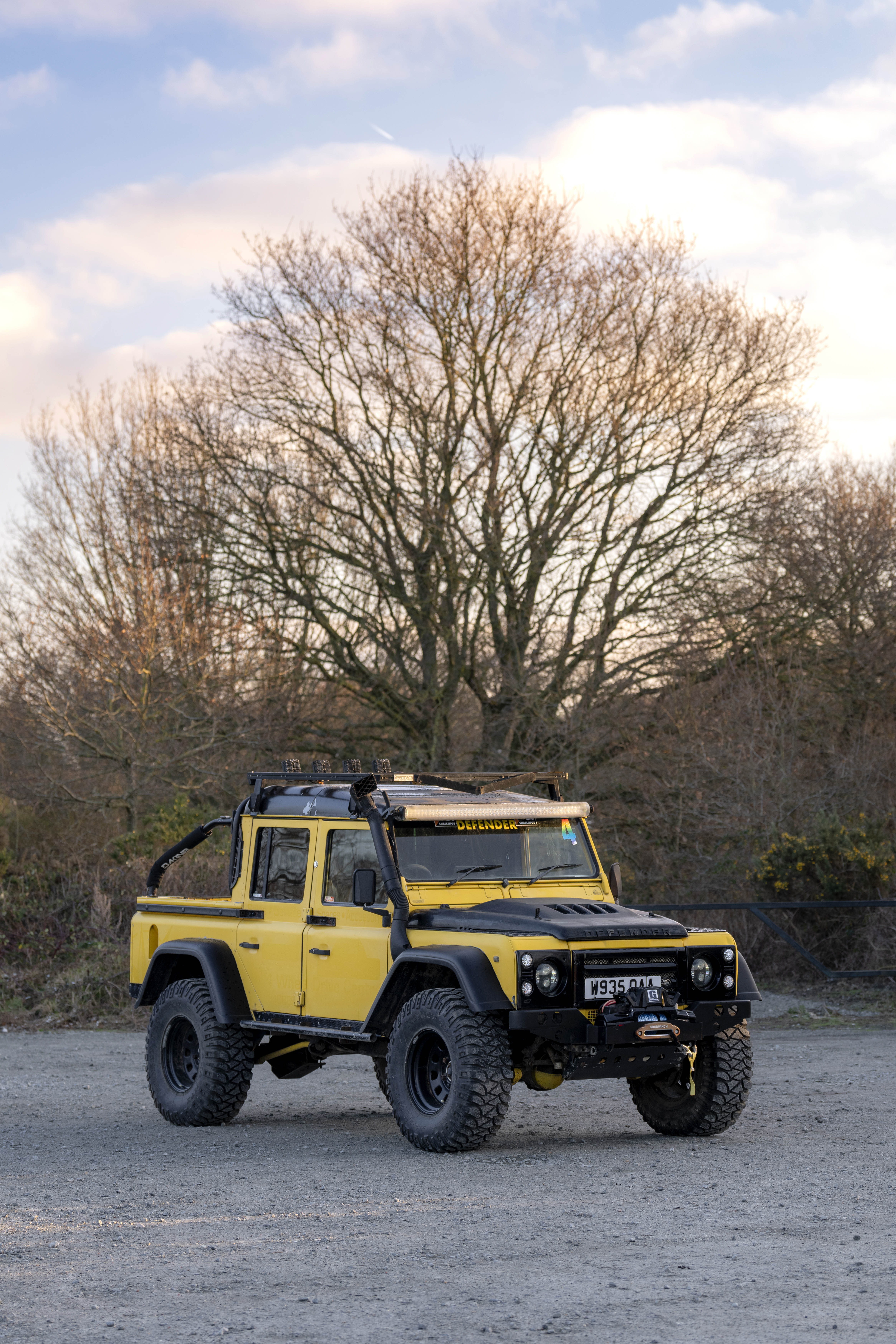 2000 Land Rover Defender 110 TD5 Double Cab Pick Up for sale by auction