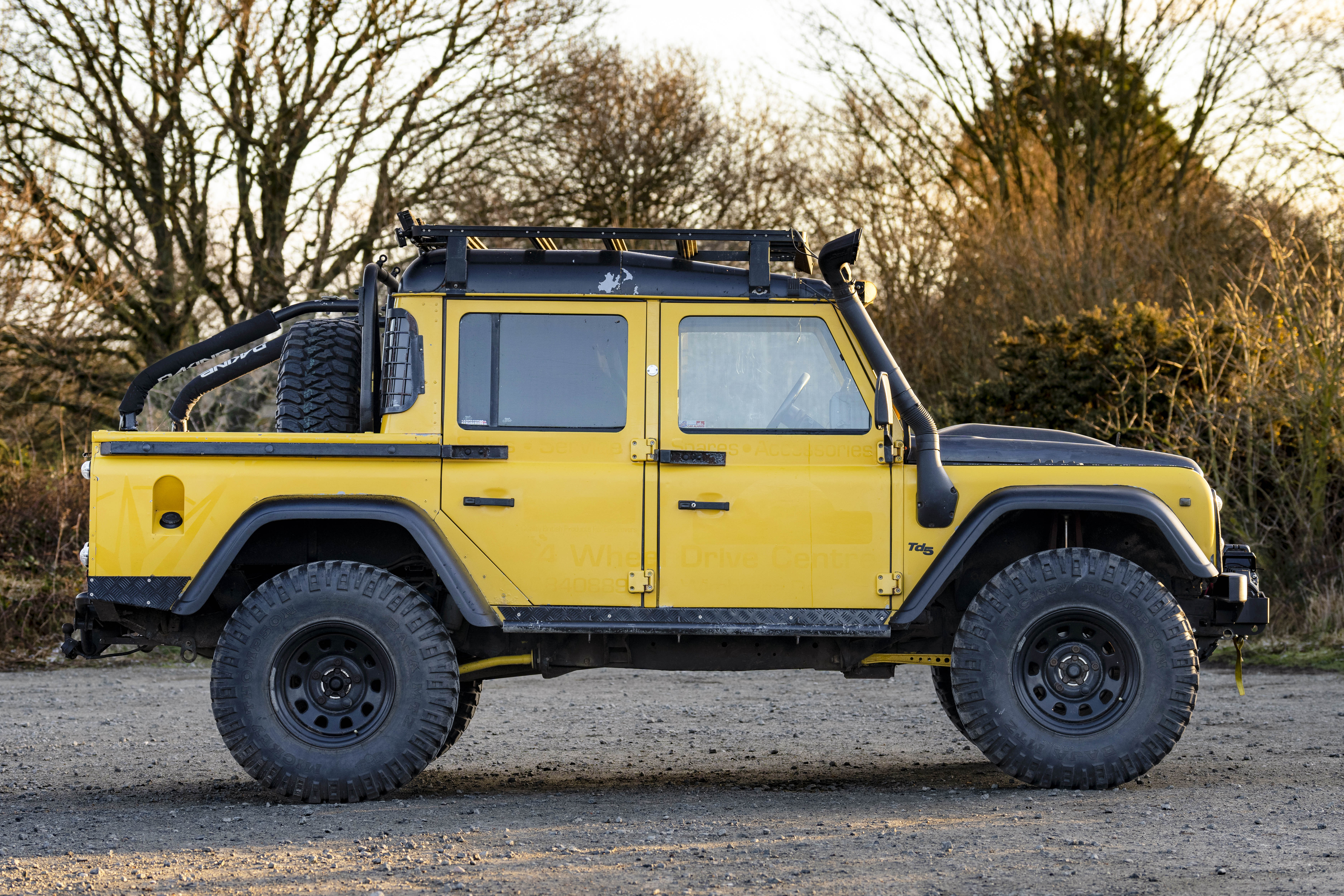 2000 Land Rover Defender 110 TD5 Double Cab Pick Up for sale by auction