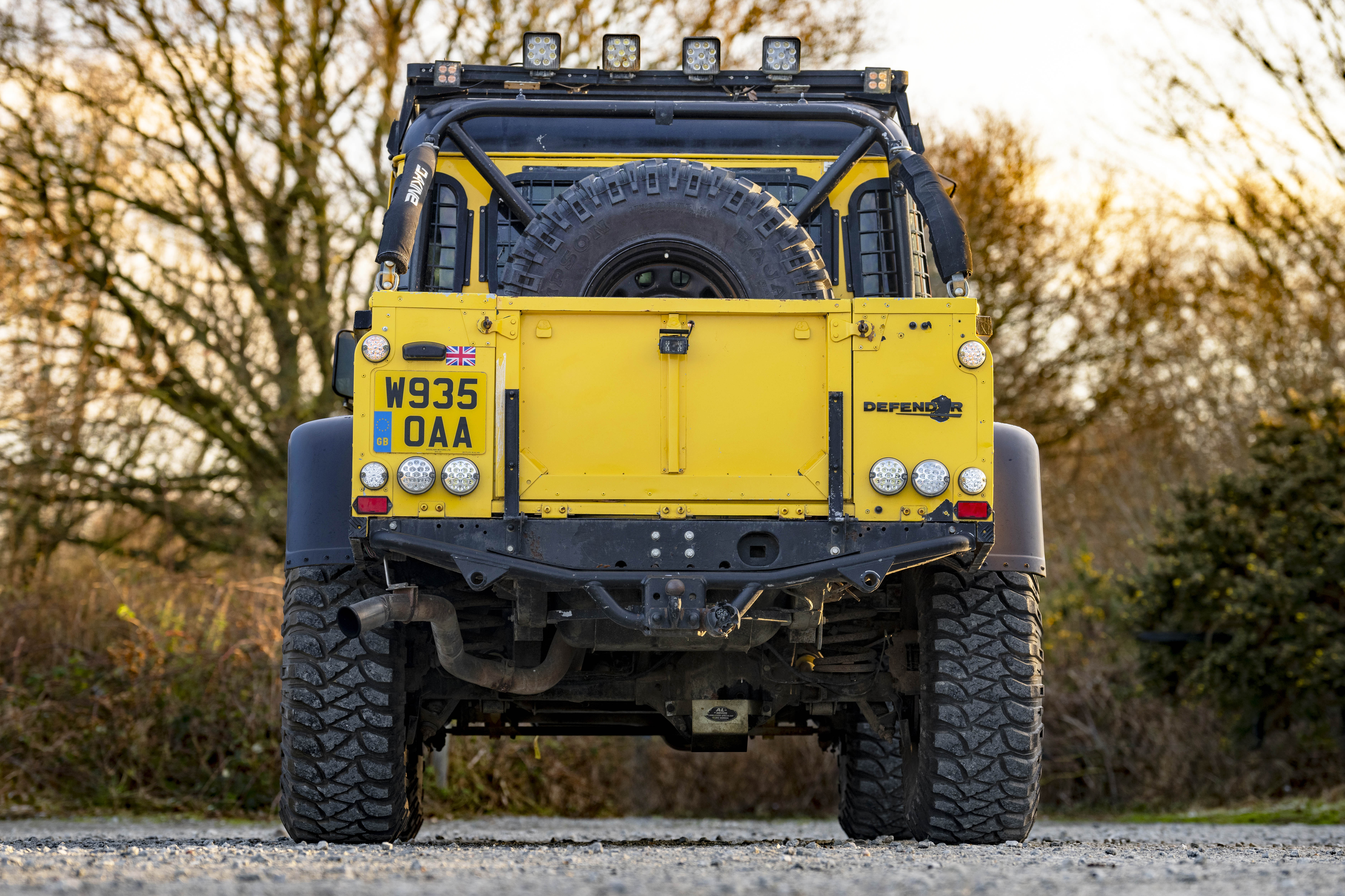 2000 Land Rover Defender 110 TD5 Double Cab Pick Up for sale by auction
