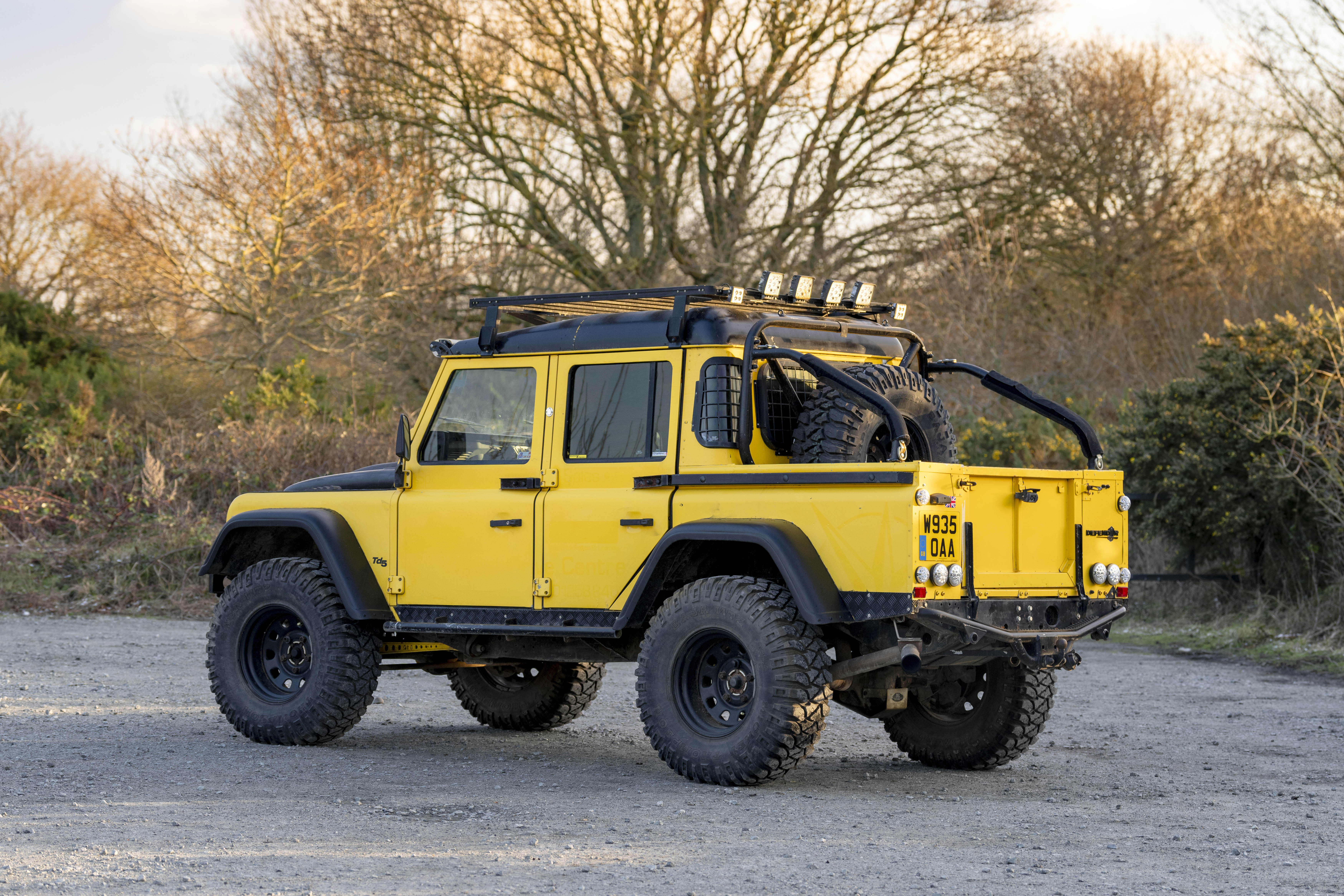 2000 Land Rover Defender 110 TD5 Double Cab Pick Up for sale by auction