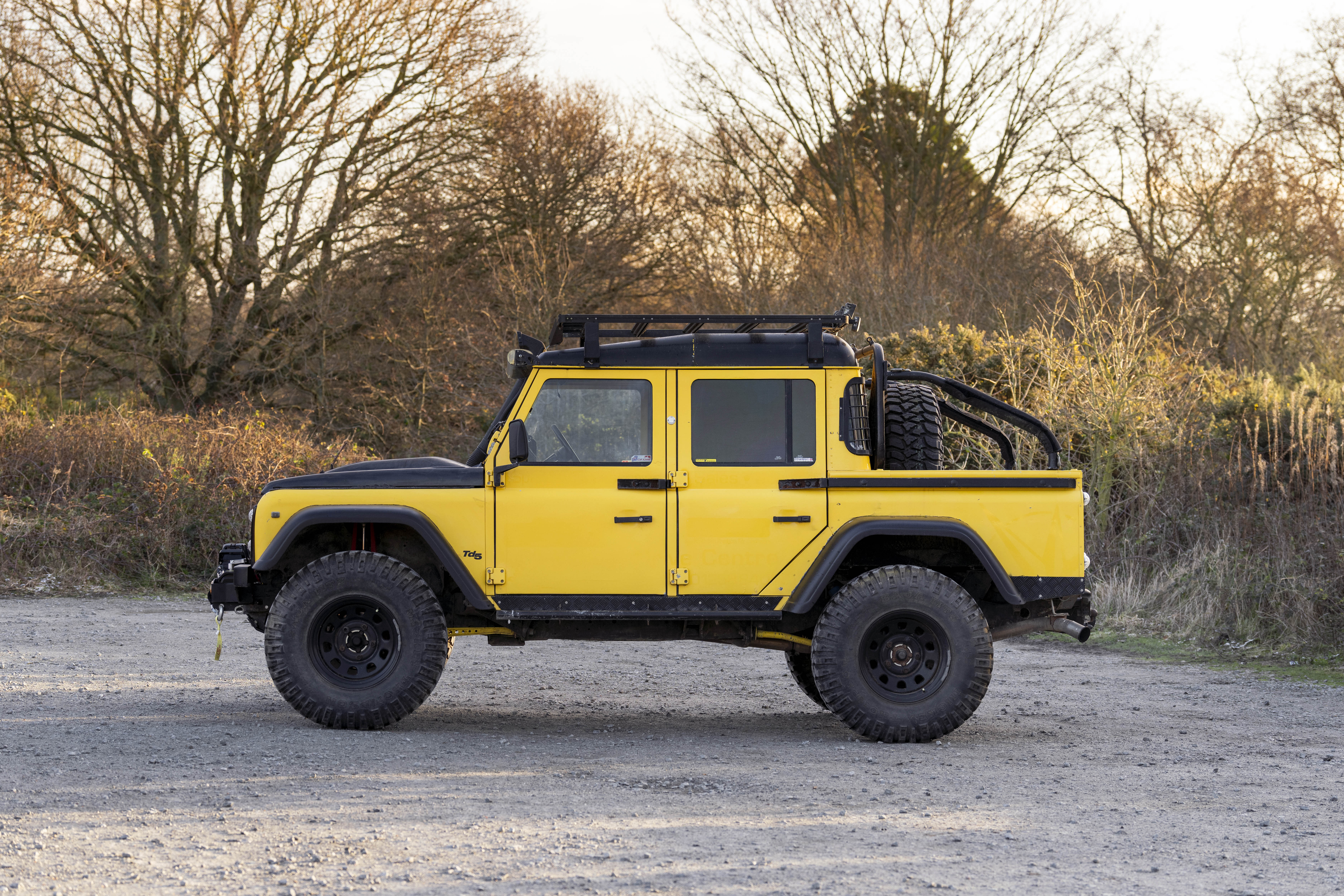 2000 Land Rover Defender 110 TD5 Double Cab Pick Up for sale by auction