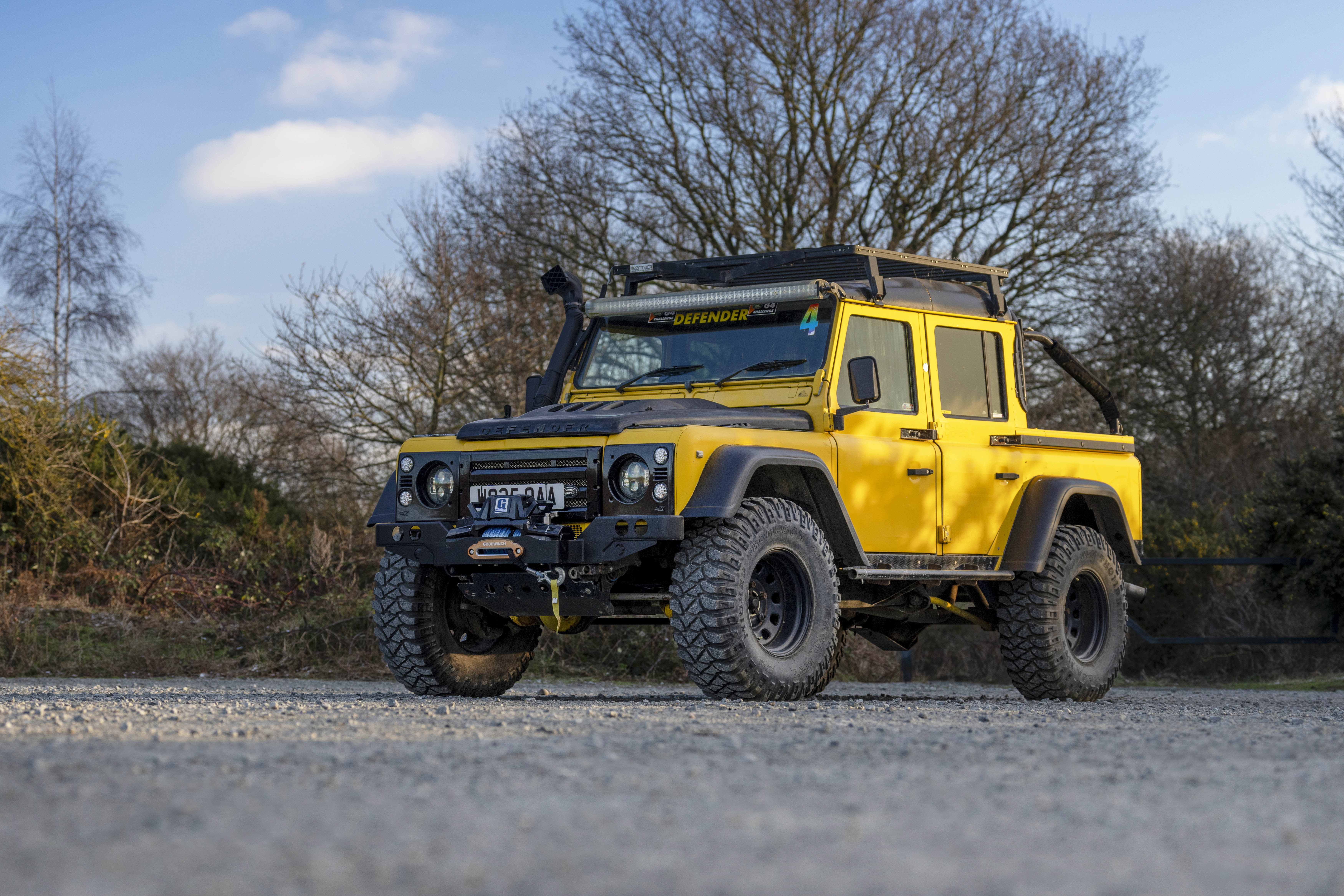 2000 Land Rover Defender 110 TD5 Double Cab Pick Up for sale by auction