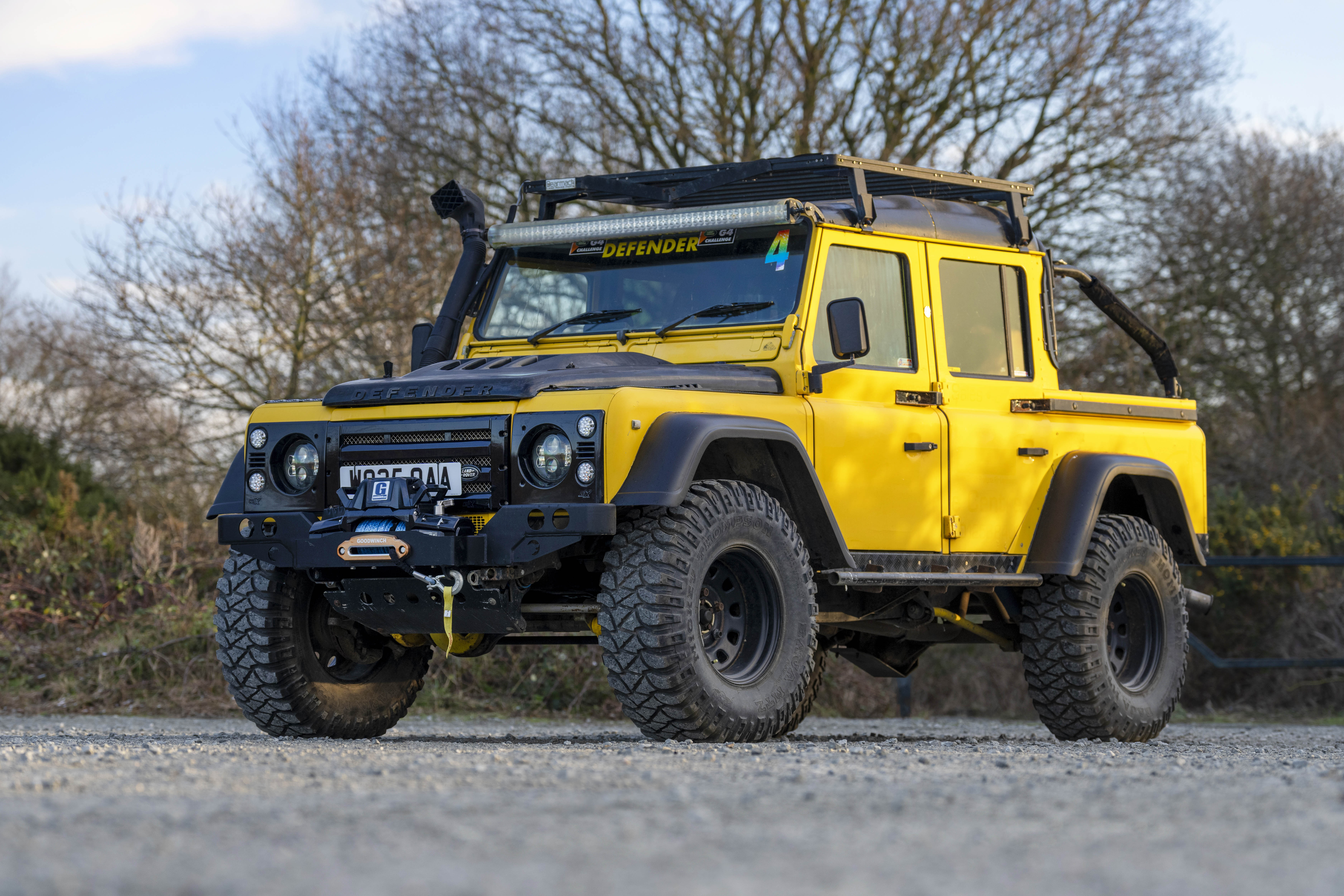 2000 Land Rover Defender 110 TD5 Double Cab Pick Up for sale by auction