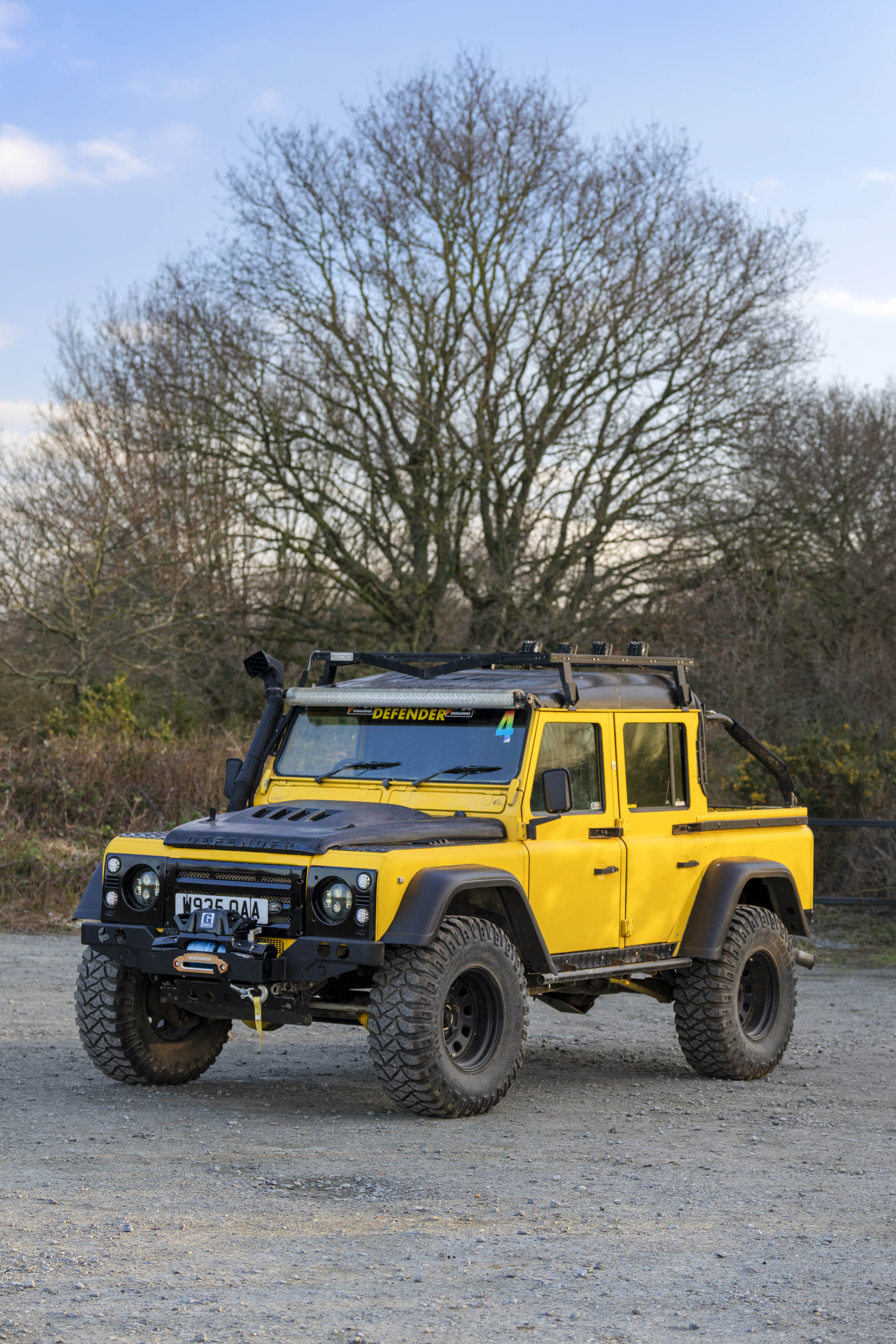 2000 Land Rover Defender 110 TD5 Double Cab Pick Up for sale by auction