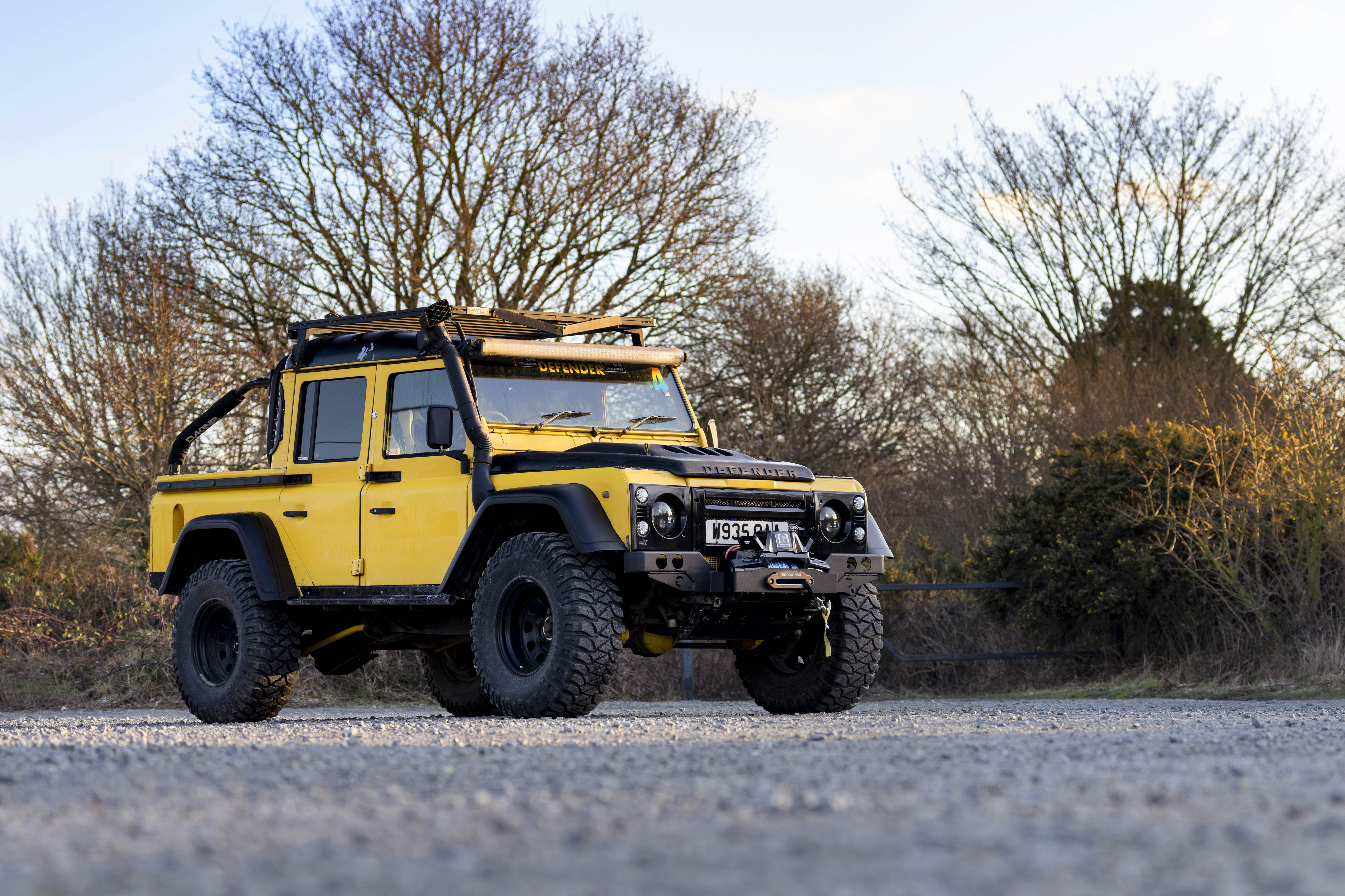 2000 Land Rover Defender 110 TD5 Double Cab Pick Up for sale by auction
