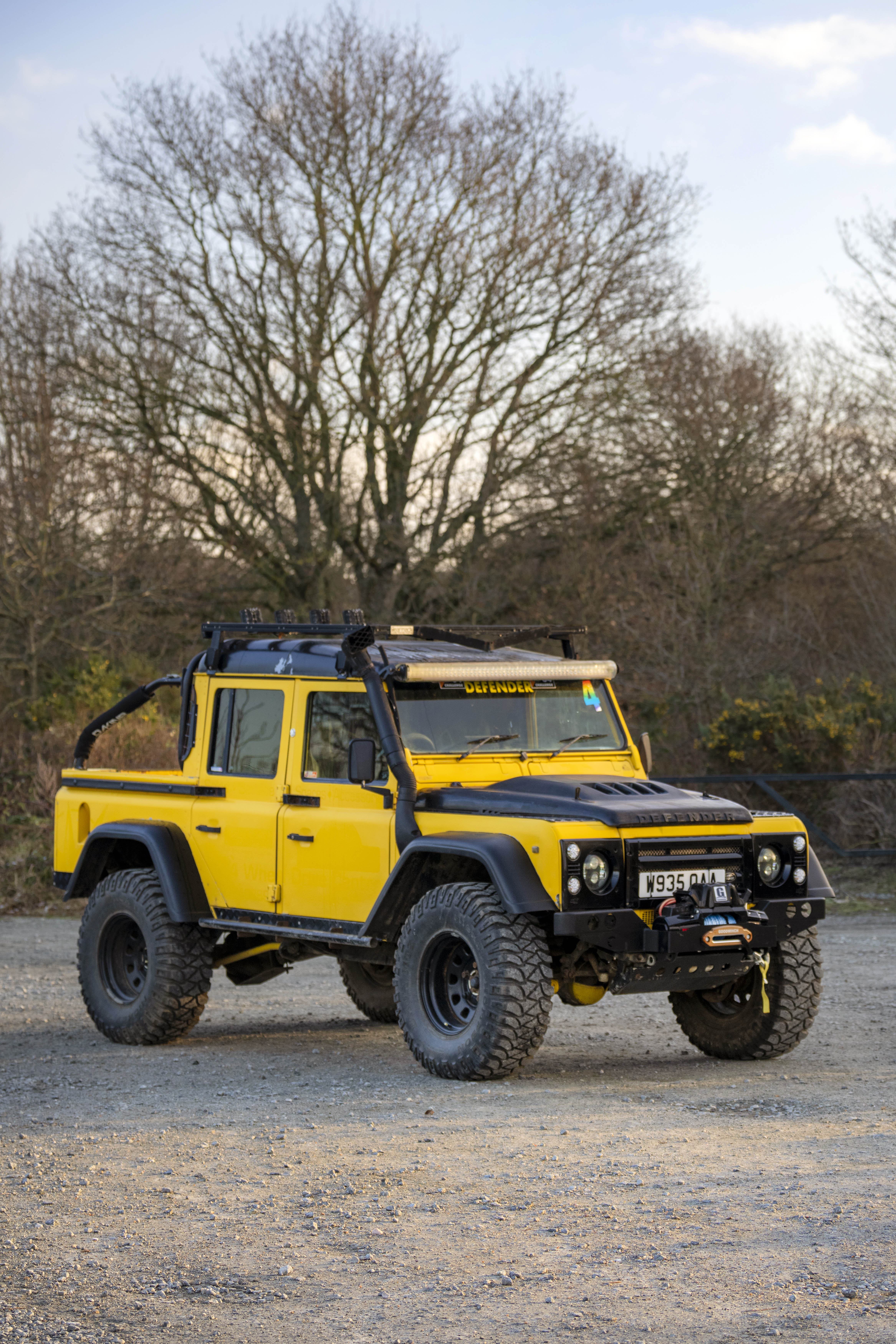 2000 Land Rover Defender 110 TD5 Double Cab Pick Up for sale by auction