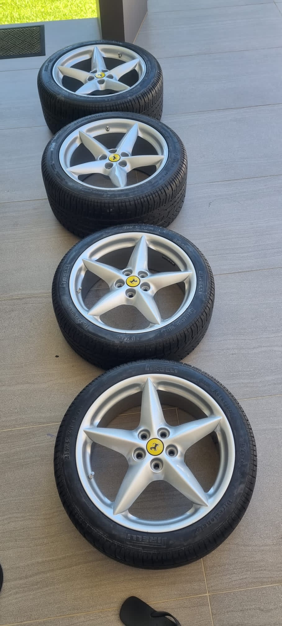 Set of Ferrari 360 Wheels And Tyres for sale by auction in Maroubra ...