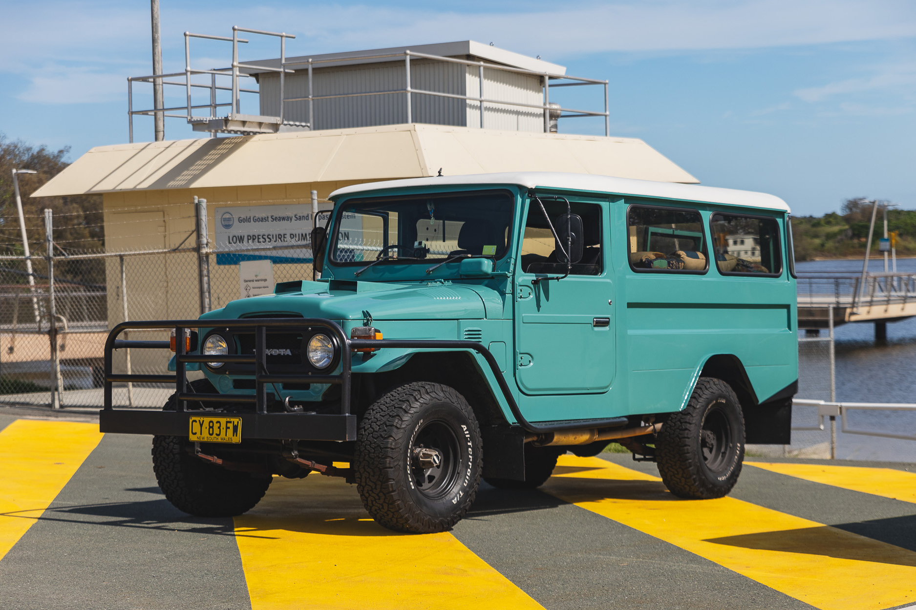 1977 Toyota FJ45 Land Cruiser Troop Carrier