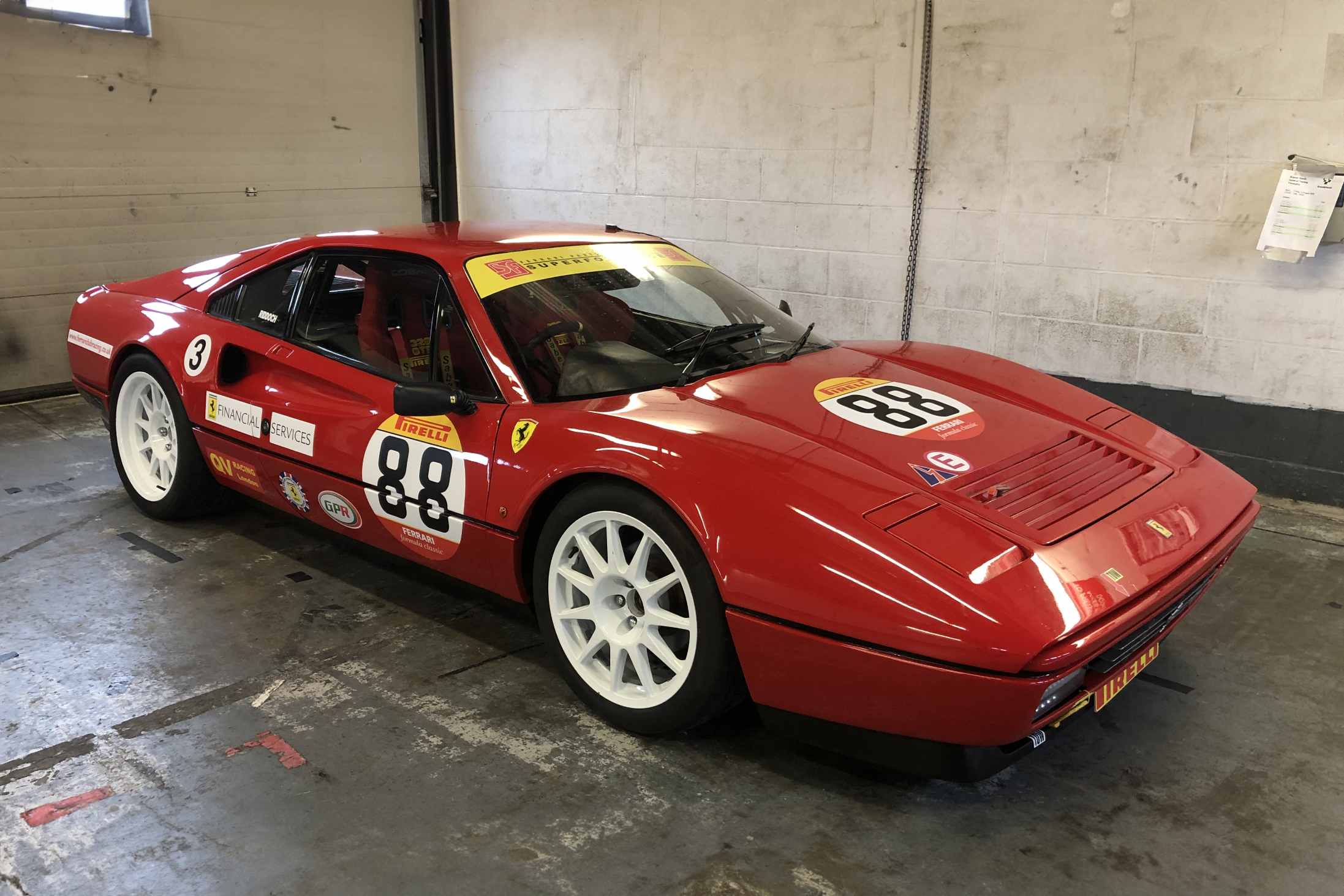 1988 Ferrari 328 GTB Group 3 Race Car