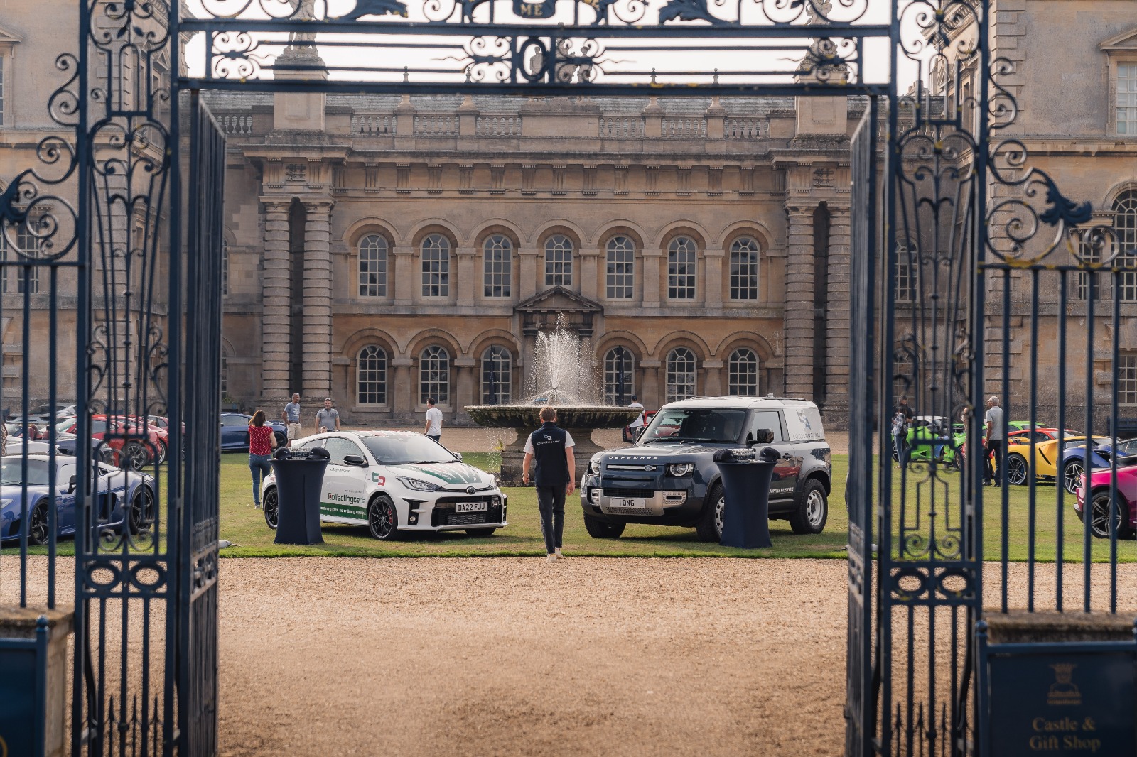 SUPERCAR DRIVER X COLLECTING CARS AT GRIMSTHORPE CASTLE