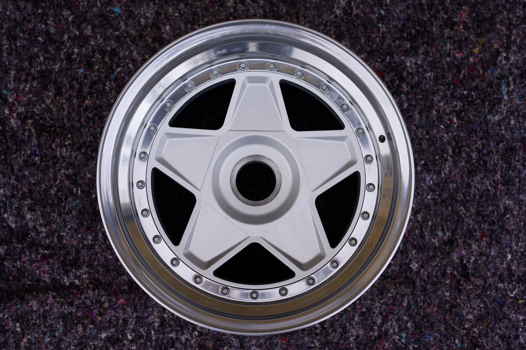 FERRARI F40 WHEELS - SET OF RESTORED ALLOY WHEELS